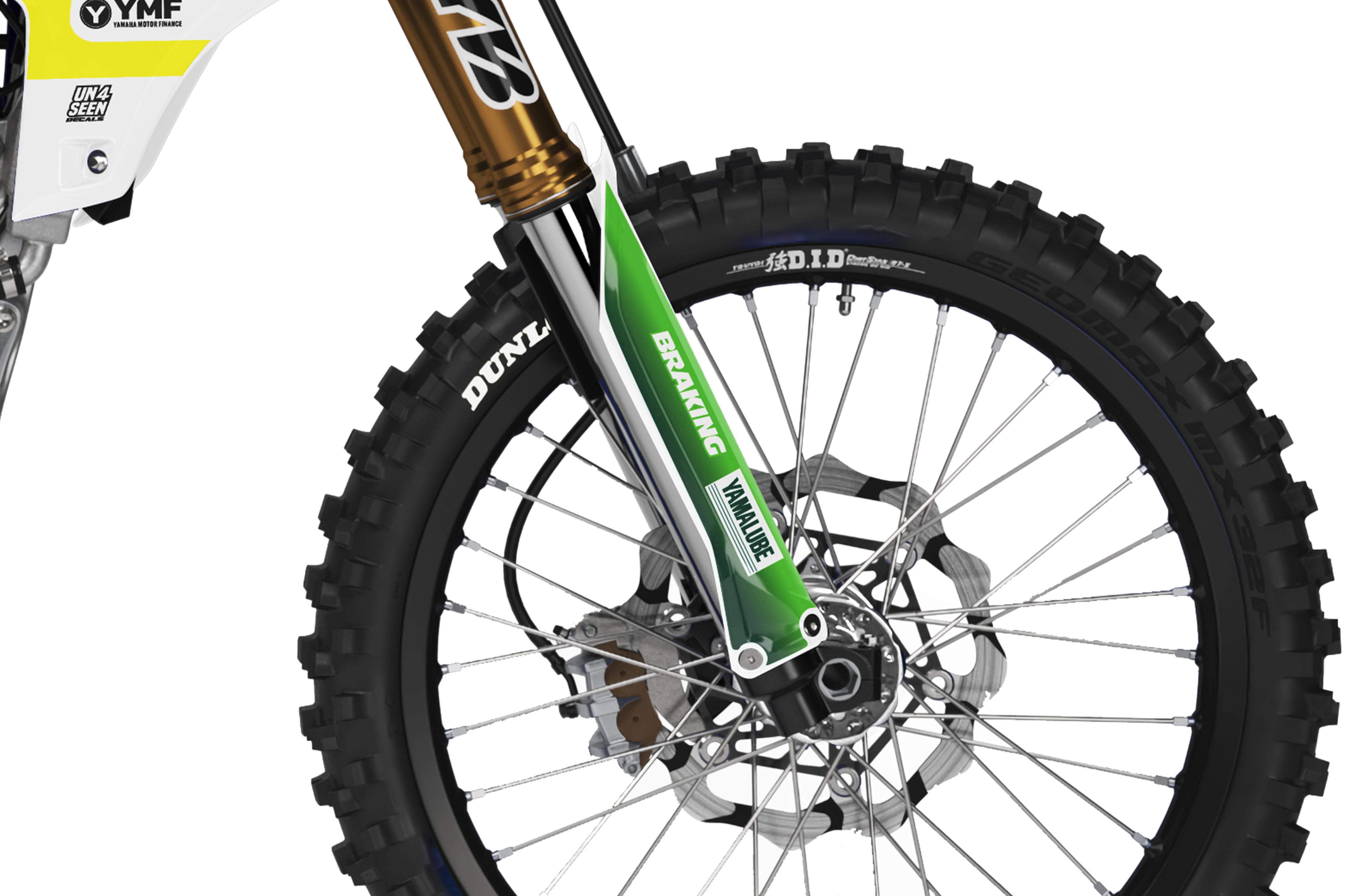 Yamaha Graphics Kit - Racer Portyl Green