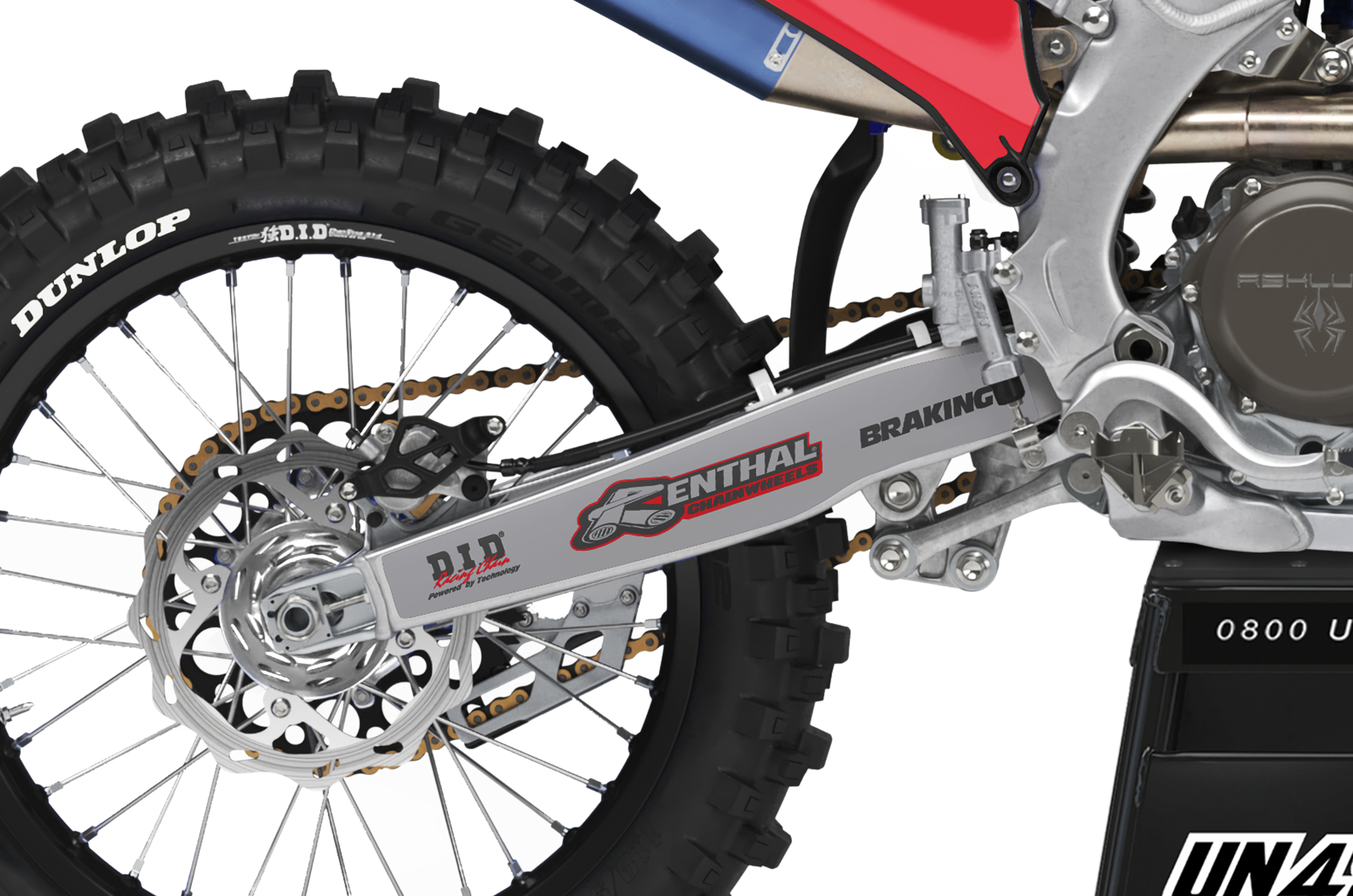 Yamaha Graphics Kit - Racer Portyl Red