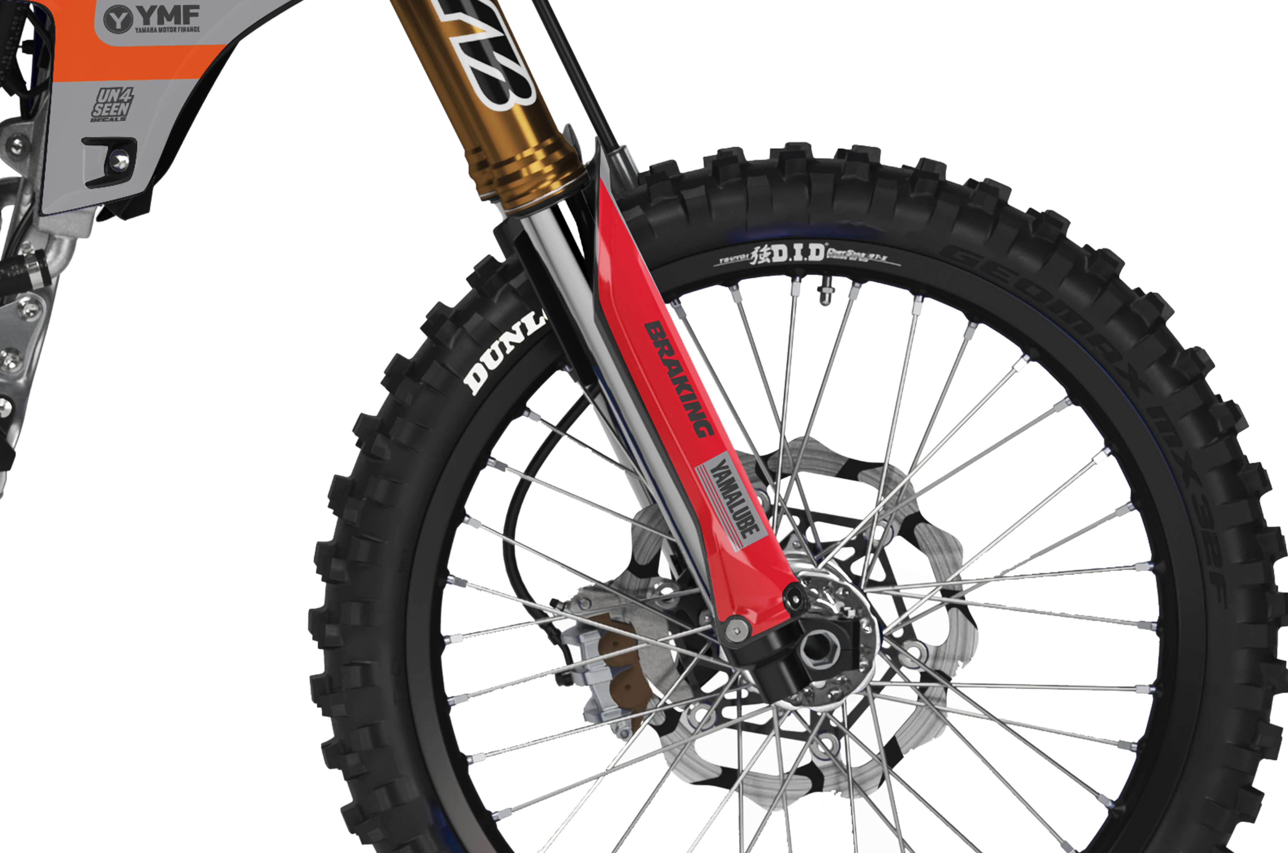 Yamaha Graphics Kit - Racer Portyl Red