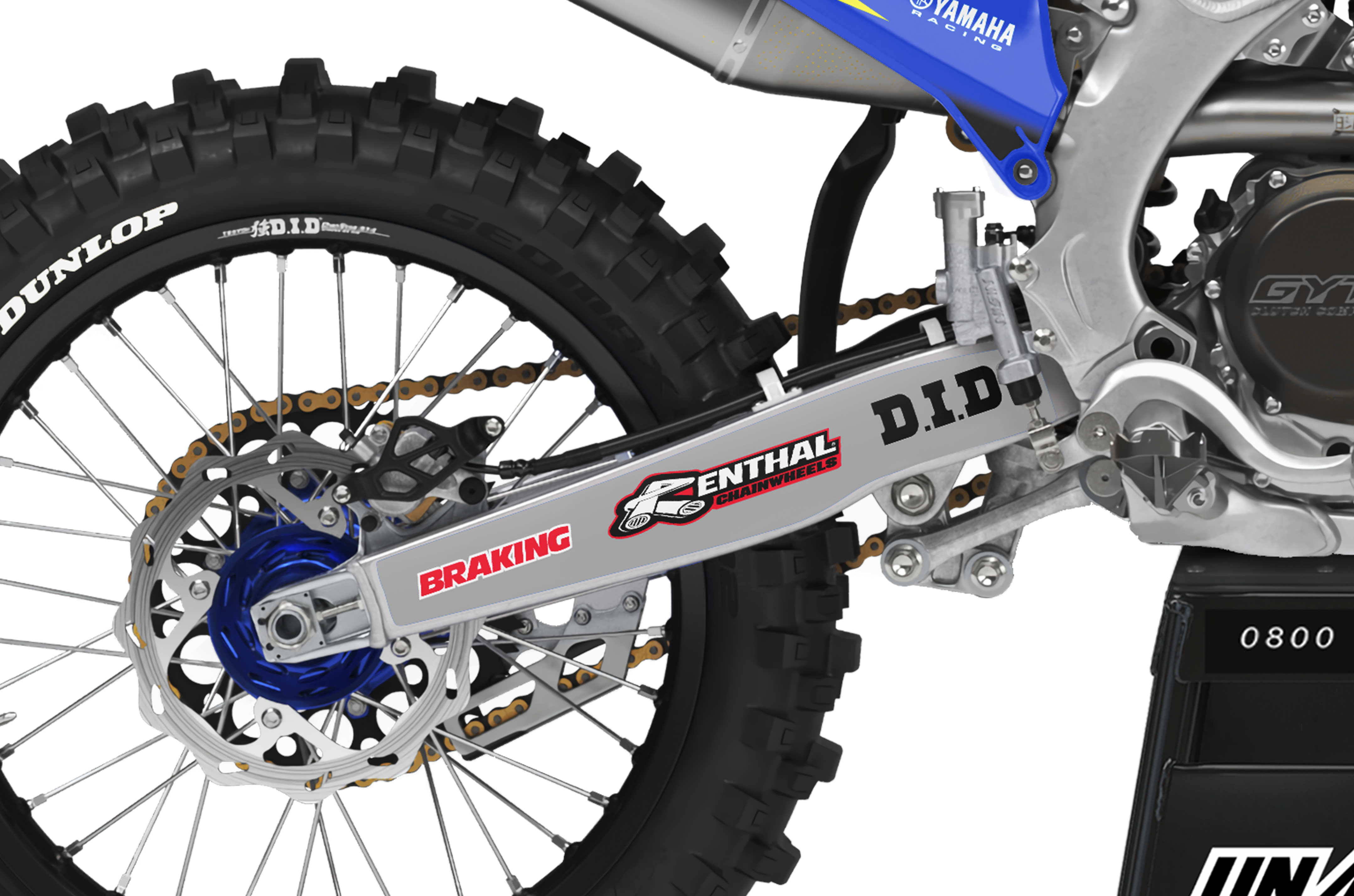 Yamaha Graphics Kit - Supertech Blue