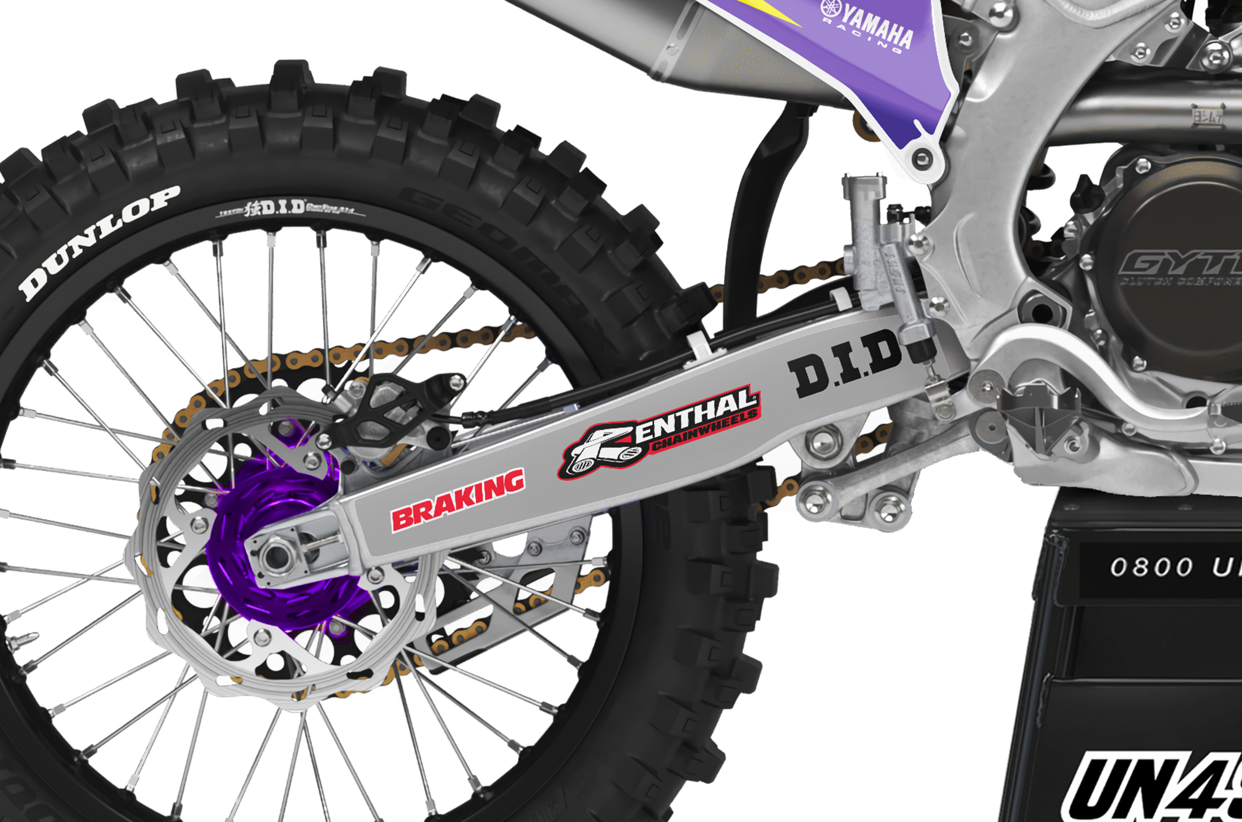 Yamaha Graphics Kit - Supertech Purple