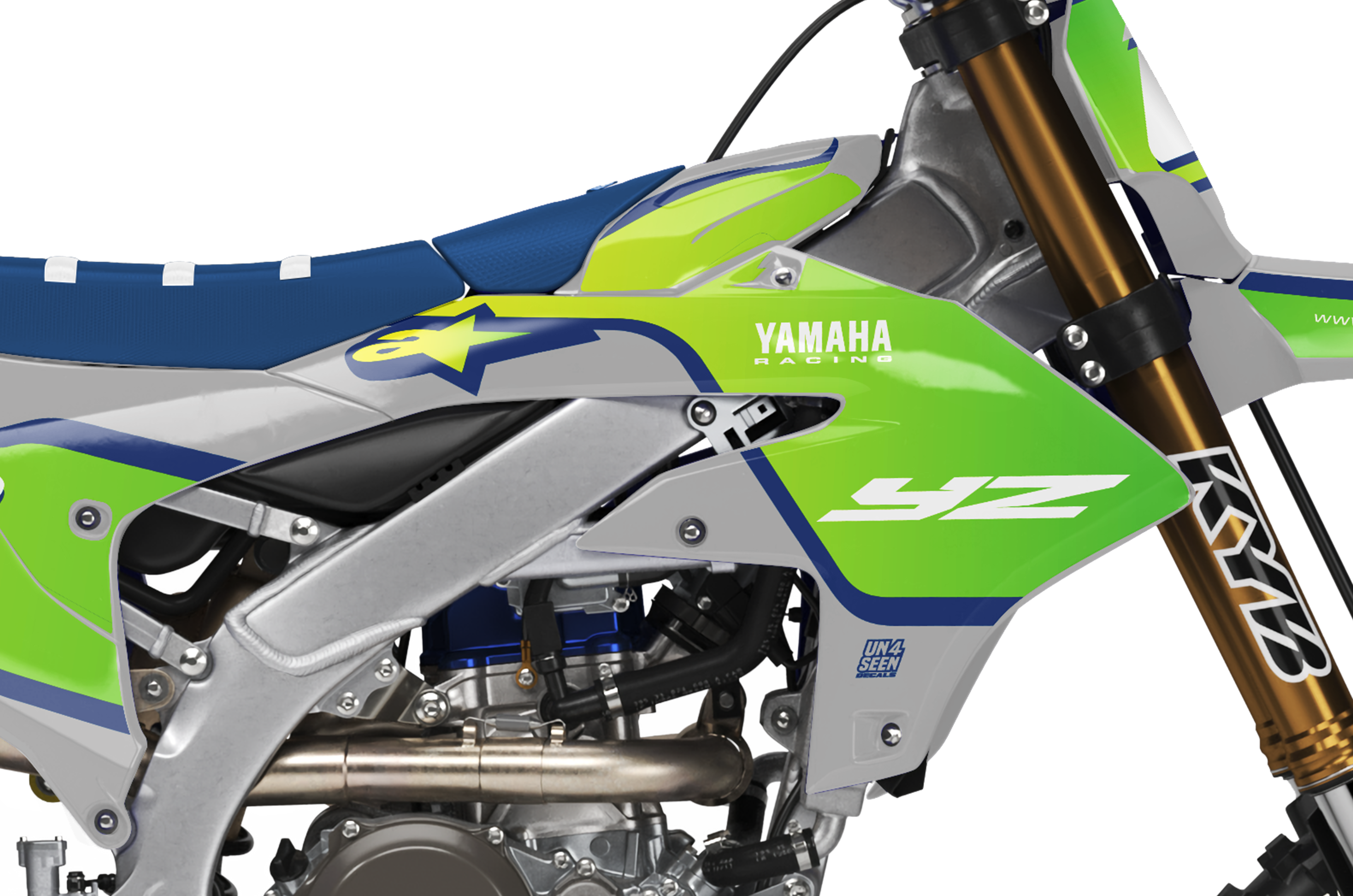 Yamaha Graphics Kit - Supertech Vista Green
