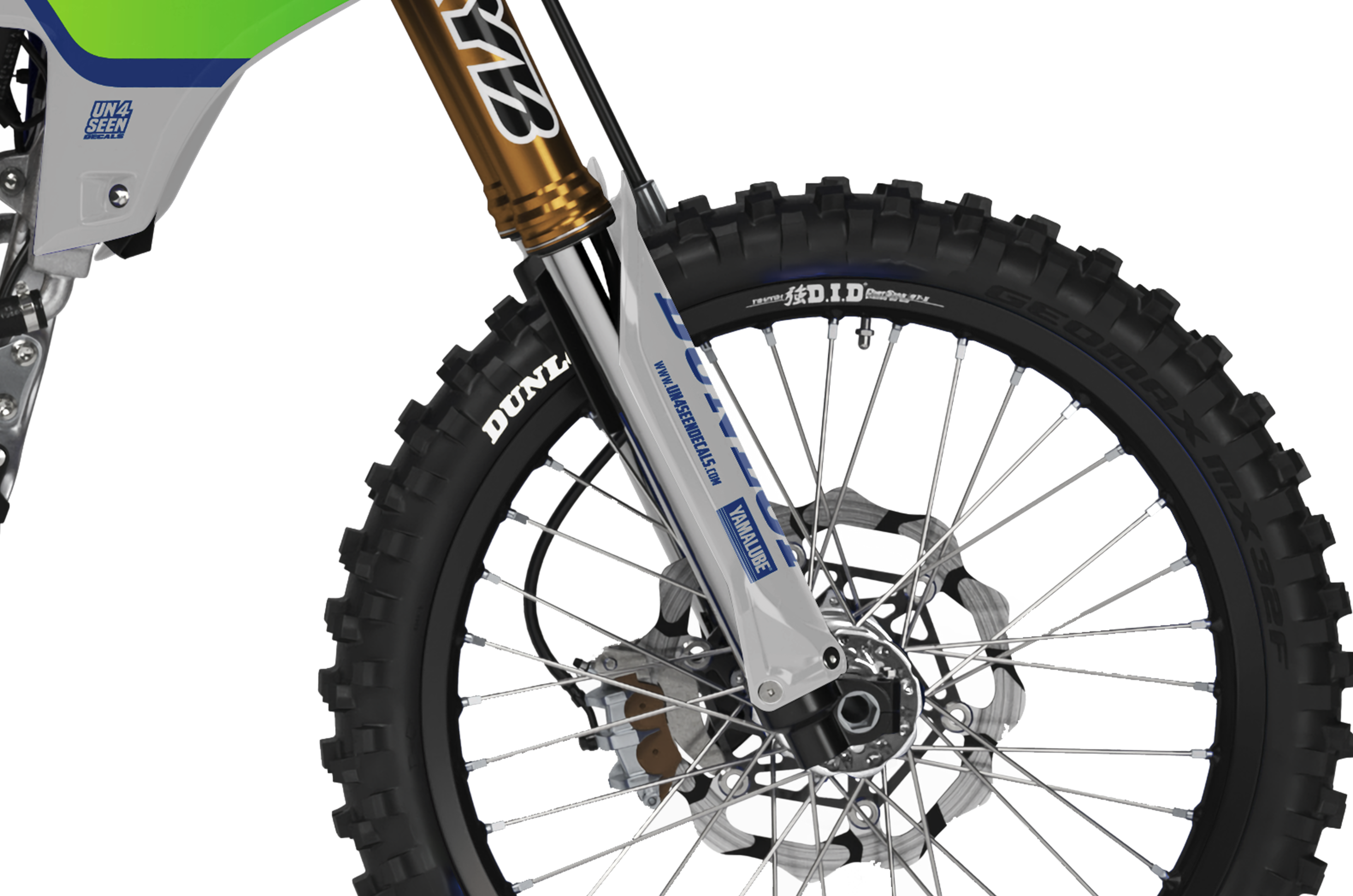 Yamaha Graphics Kit - Supertech Vista Green