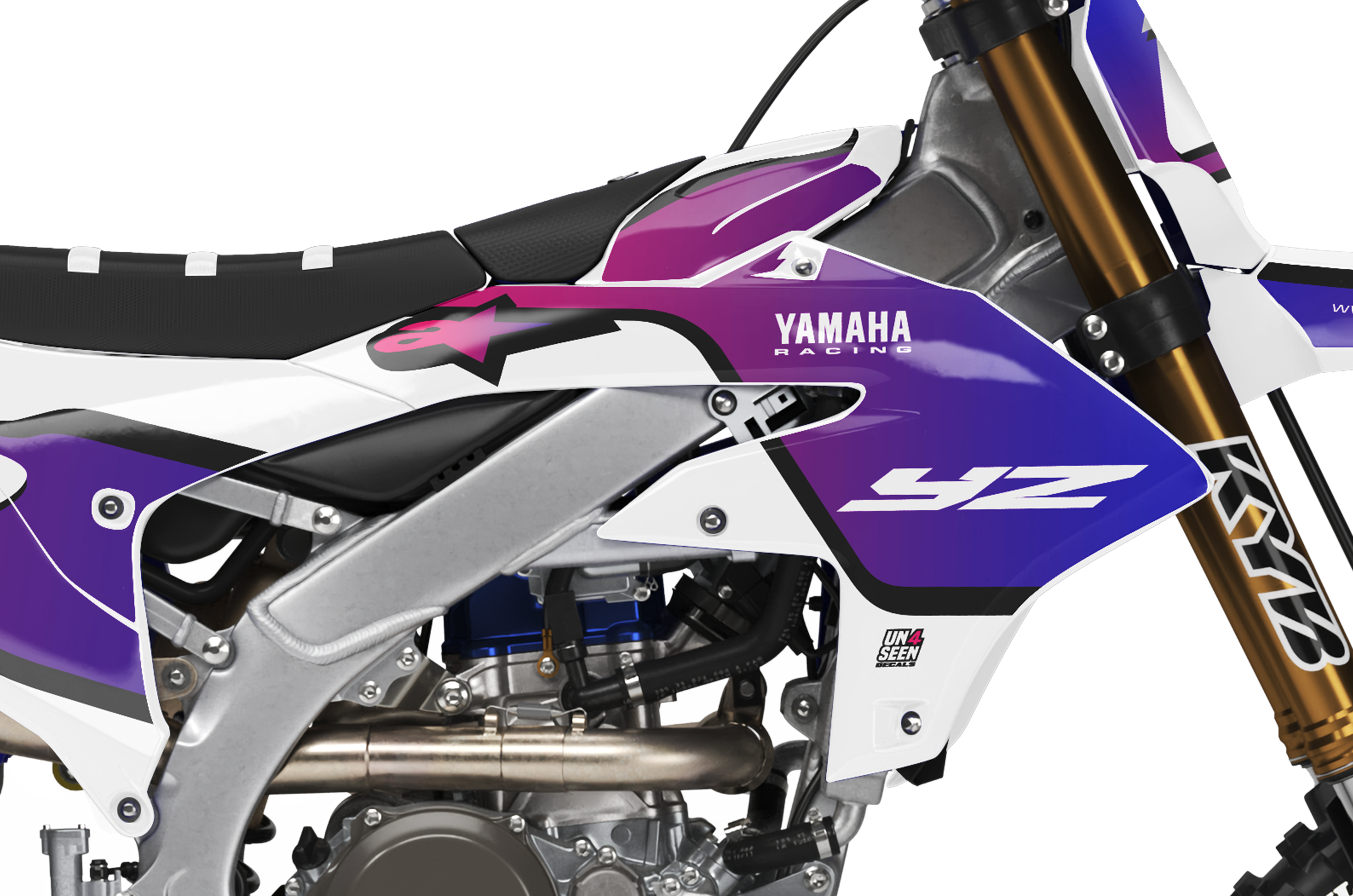 Yamaha Graphics Kit - Supertech Vista Pink