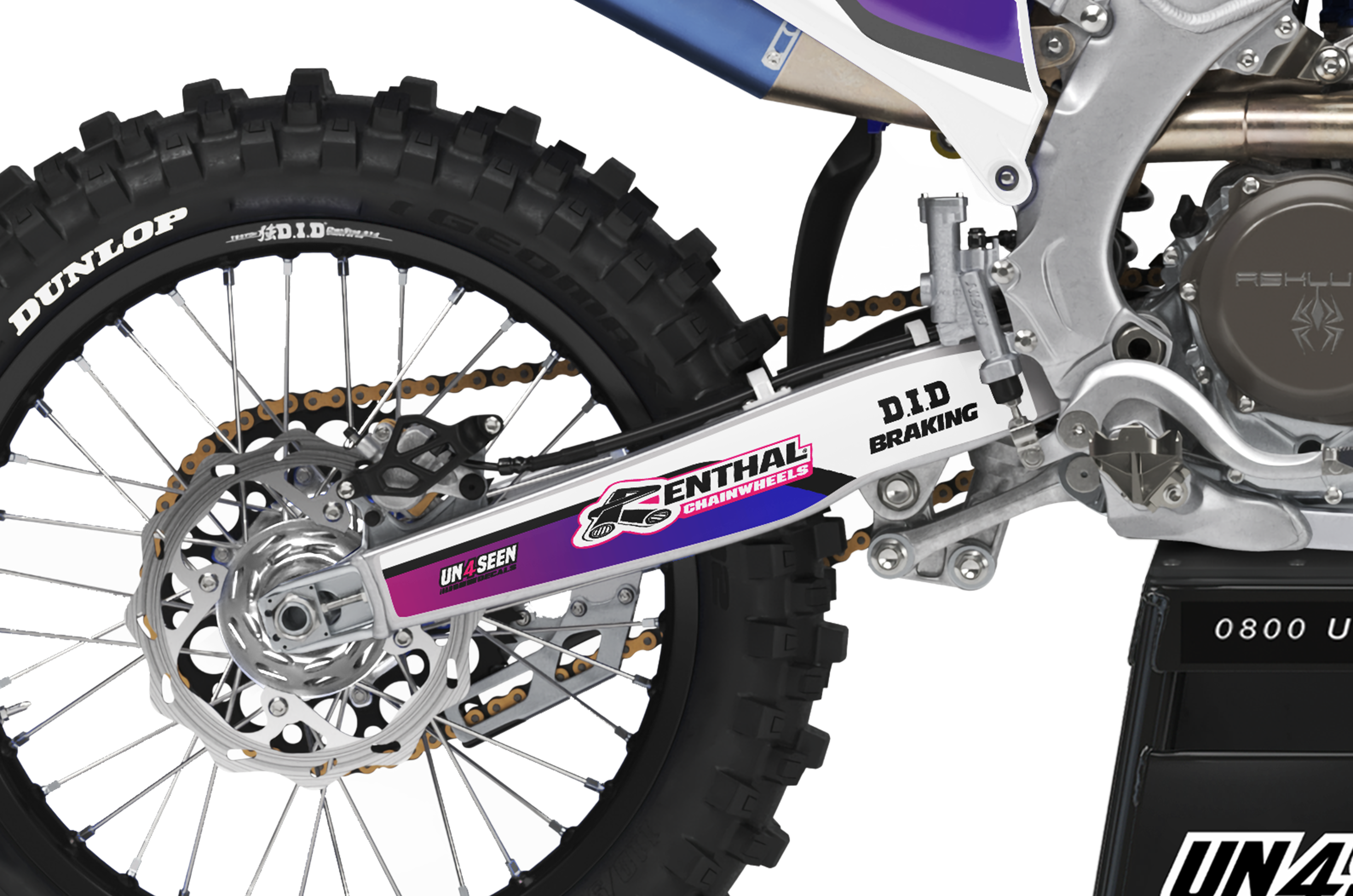 Yamaha Graphics Kit - Supertech Vista Pink