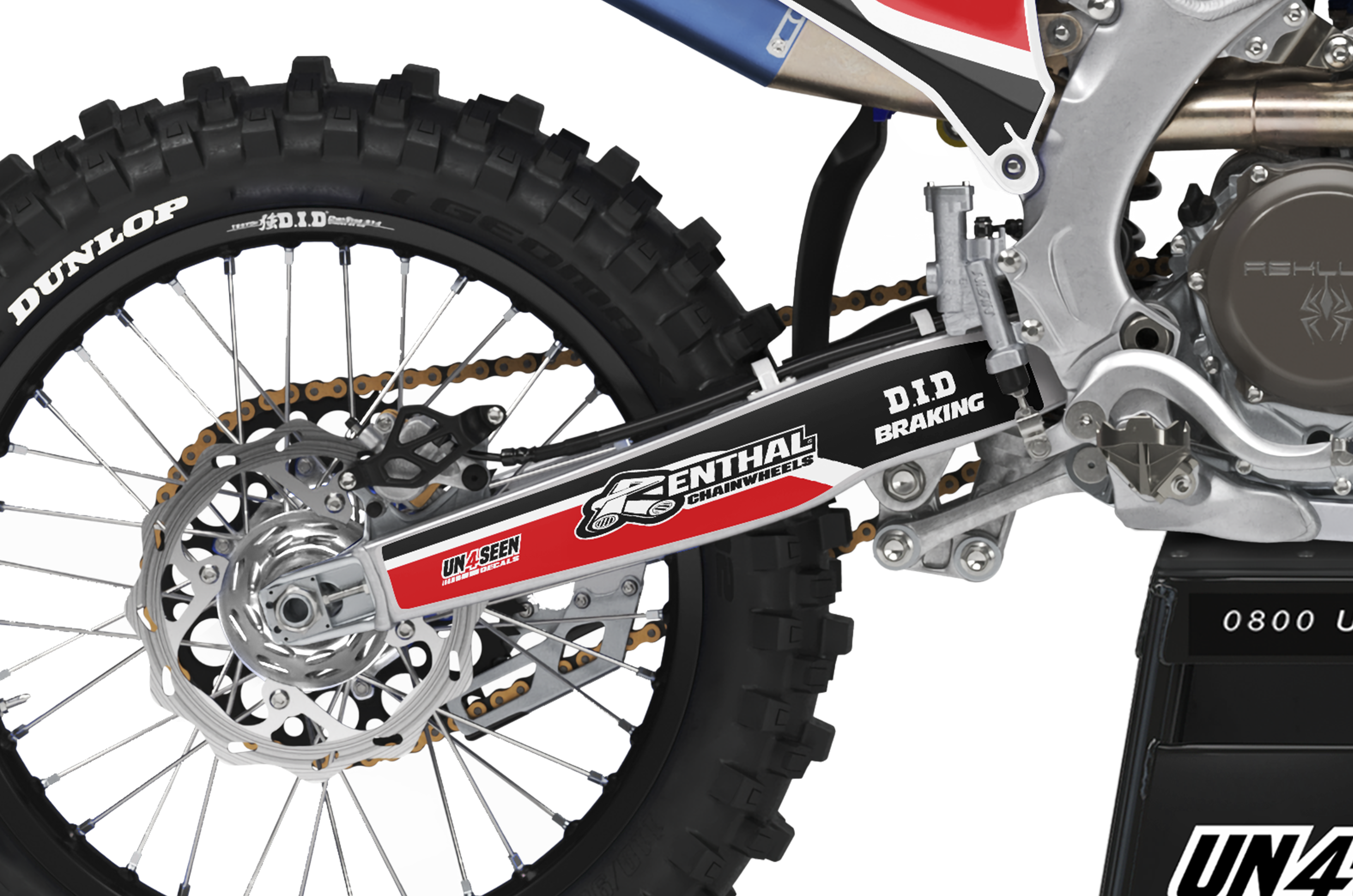 Yamaha Graphics Kit - Supertech Vista Red