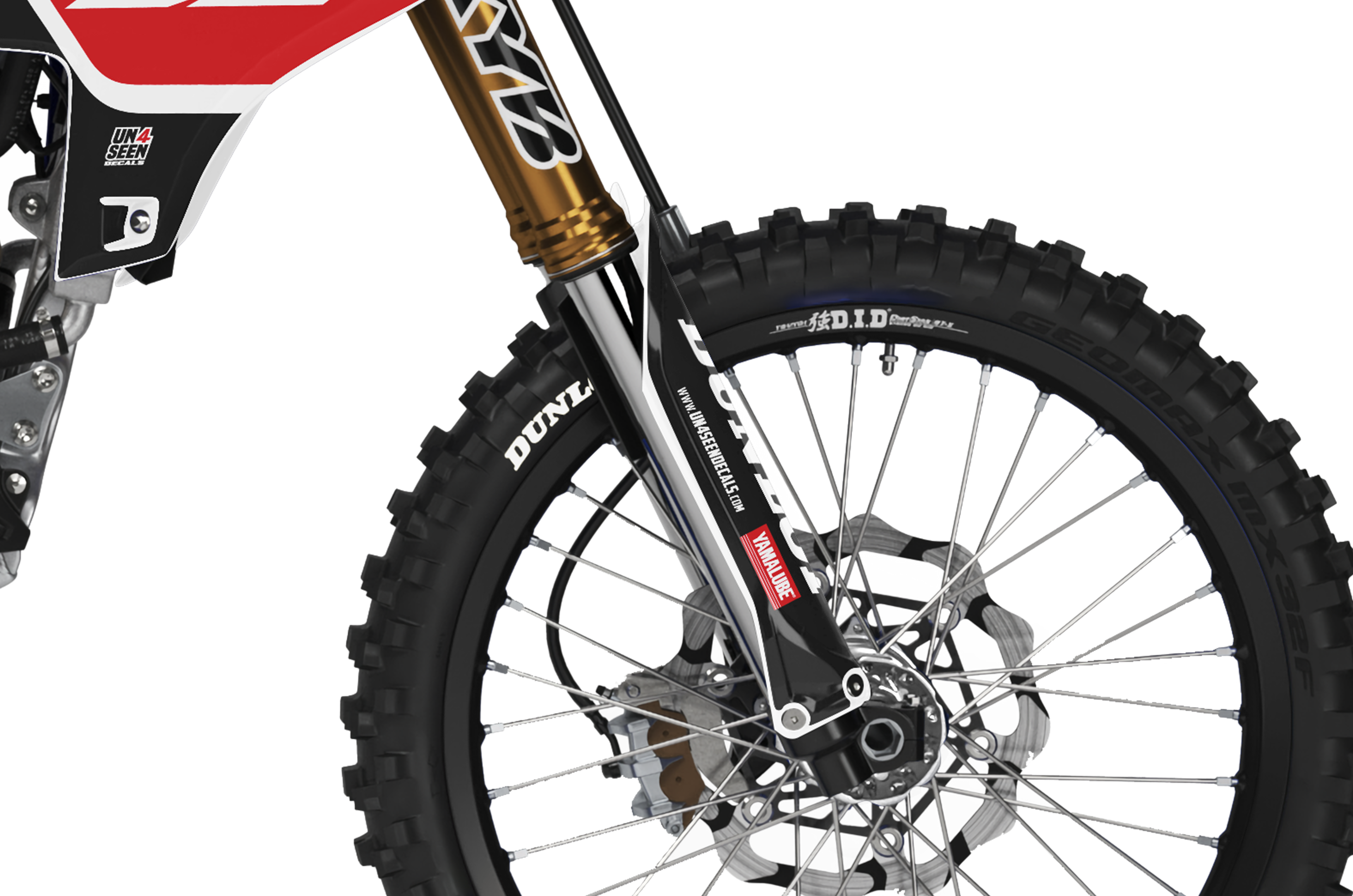 Yamaha Graphics Kit - Supertech Vista Red