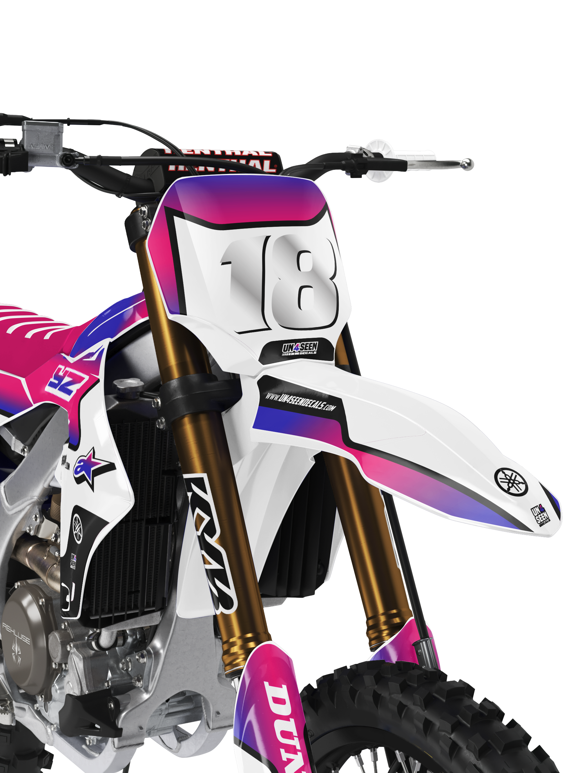Yamaha Graphics Kit - Supertech YolVista Pink