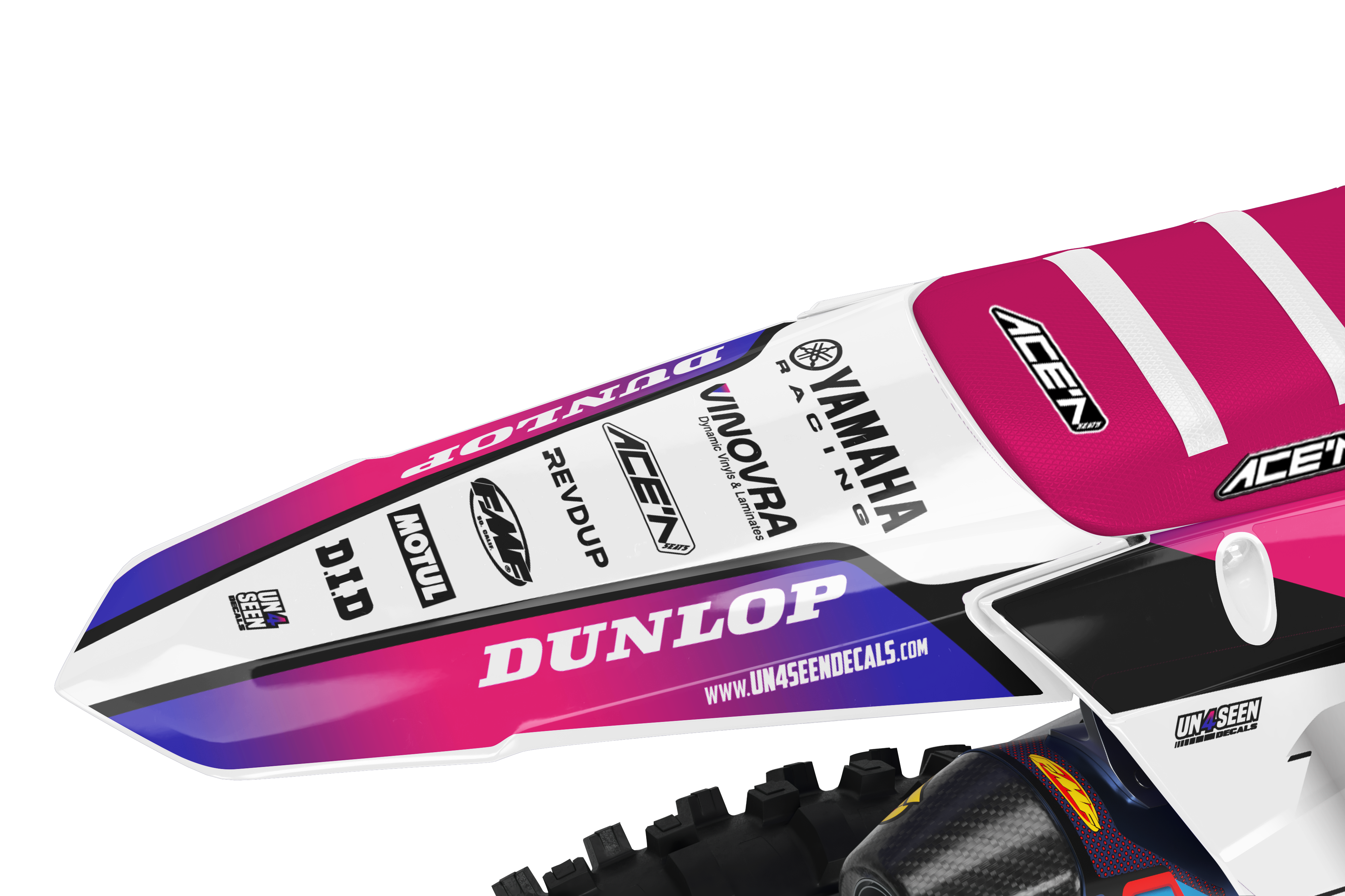 Yamaha Graphics Kit - Supertech YolVista Pink