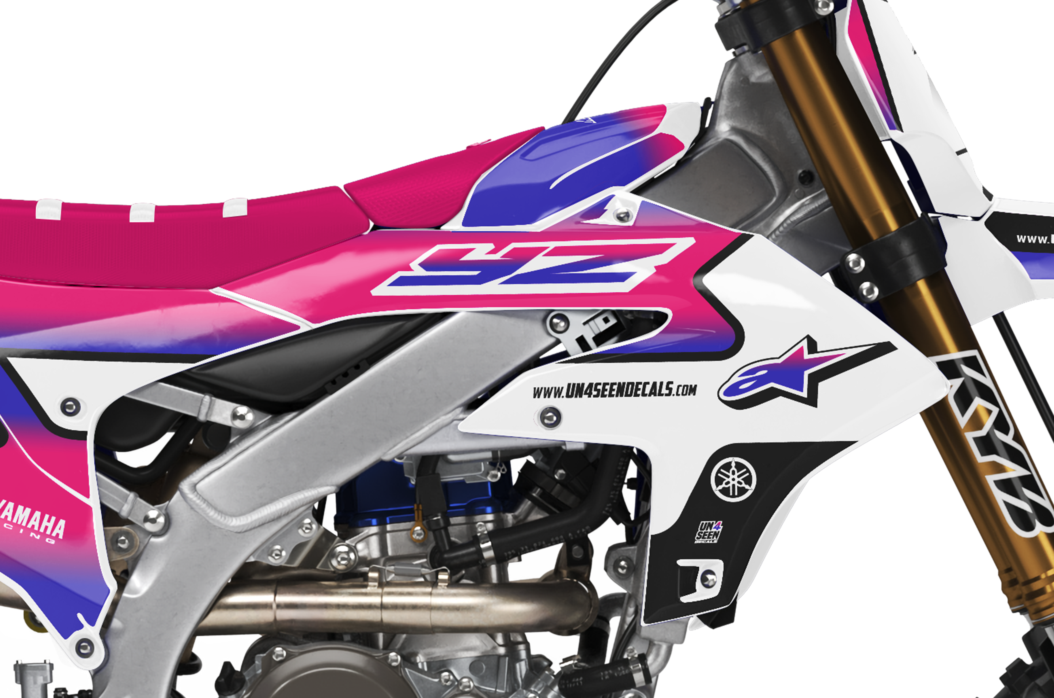 Yamaha Graphics Kit - Supertech YolVista Pink