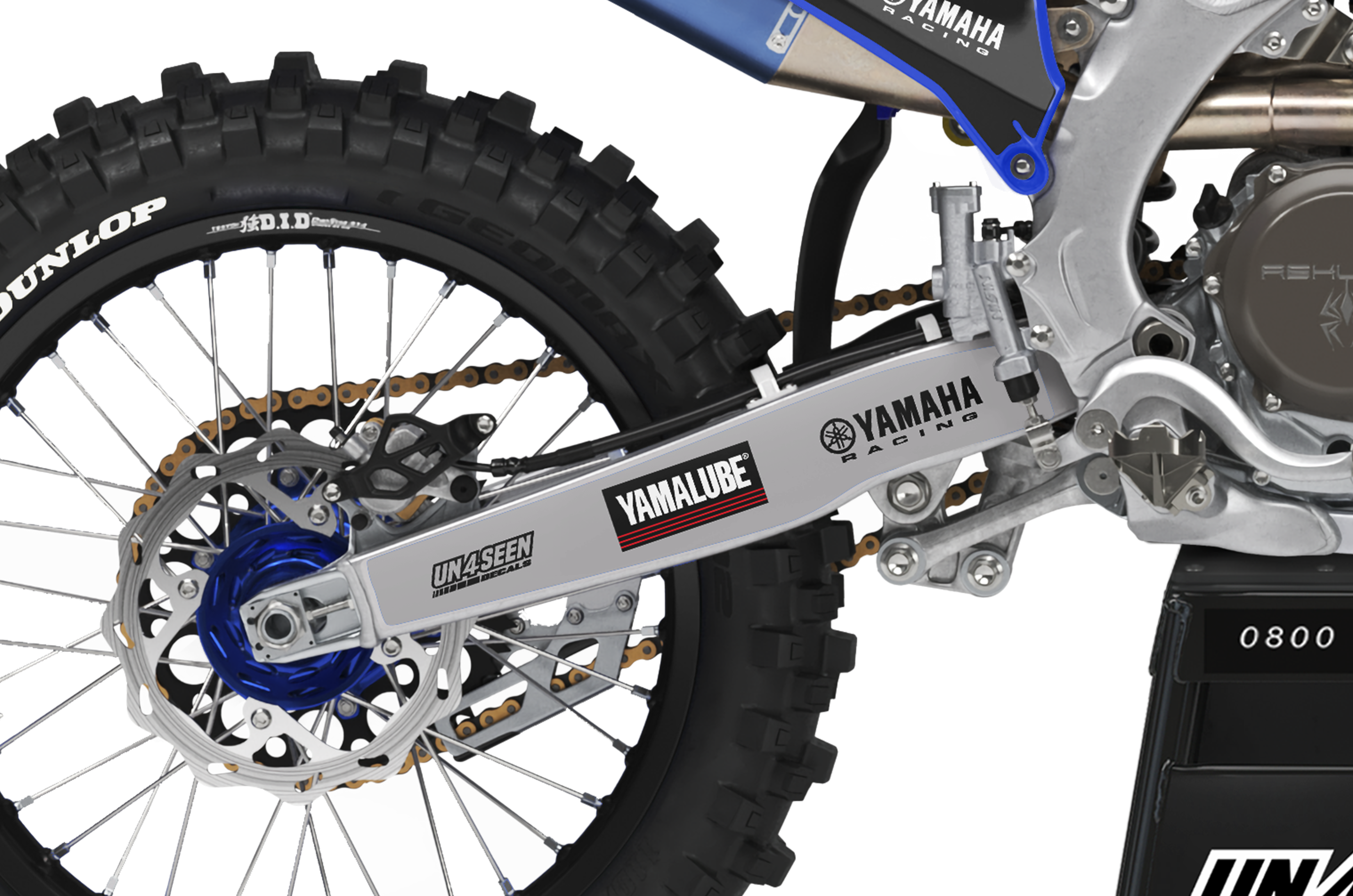 Yamaha Graphics Kit - Blu Cru Echo