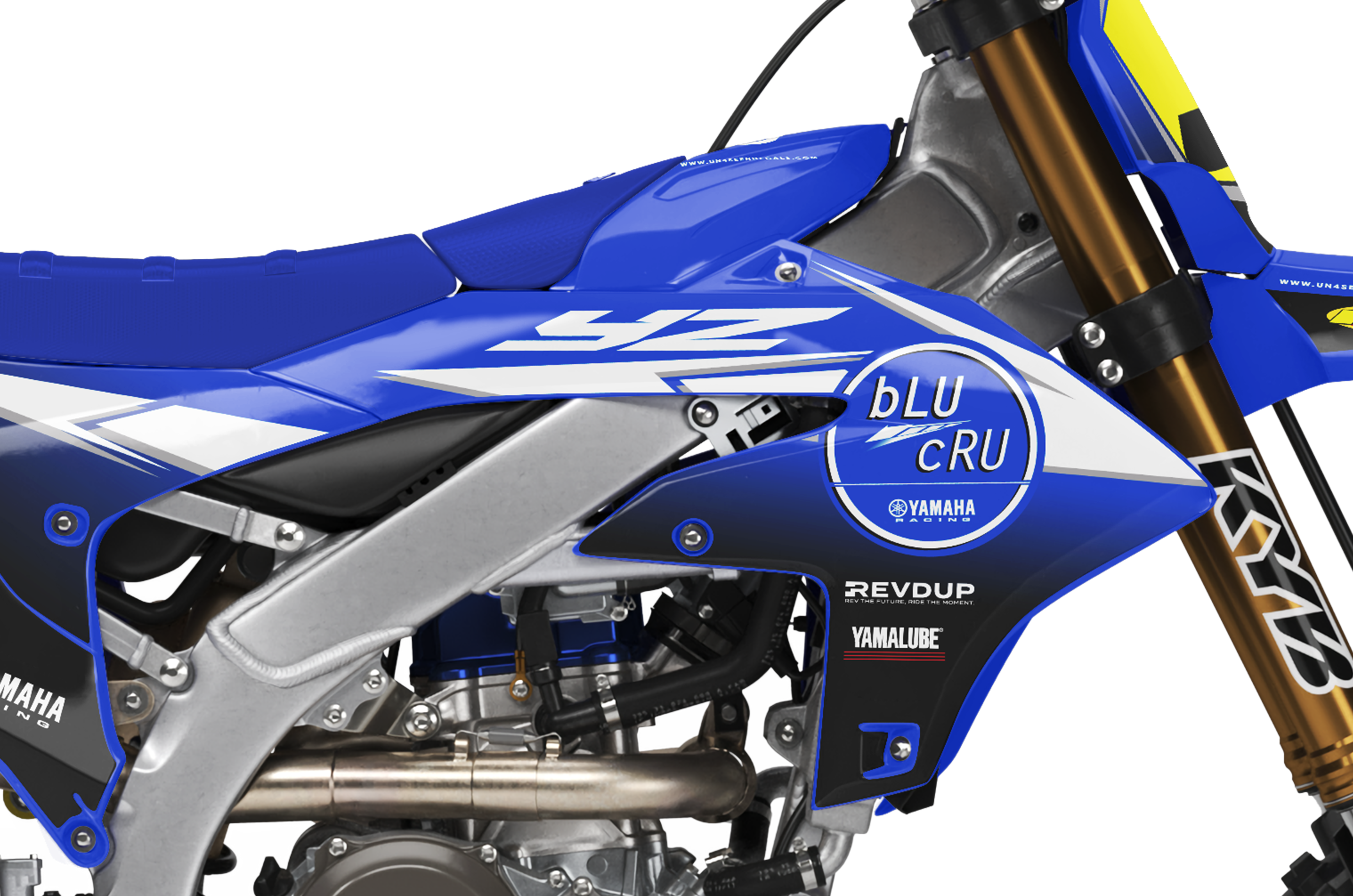 Yamaha Graphics Kit - Blu Cru Echo