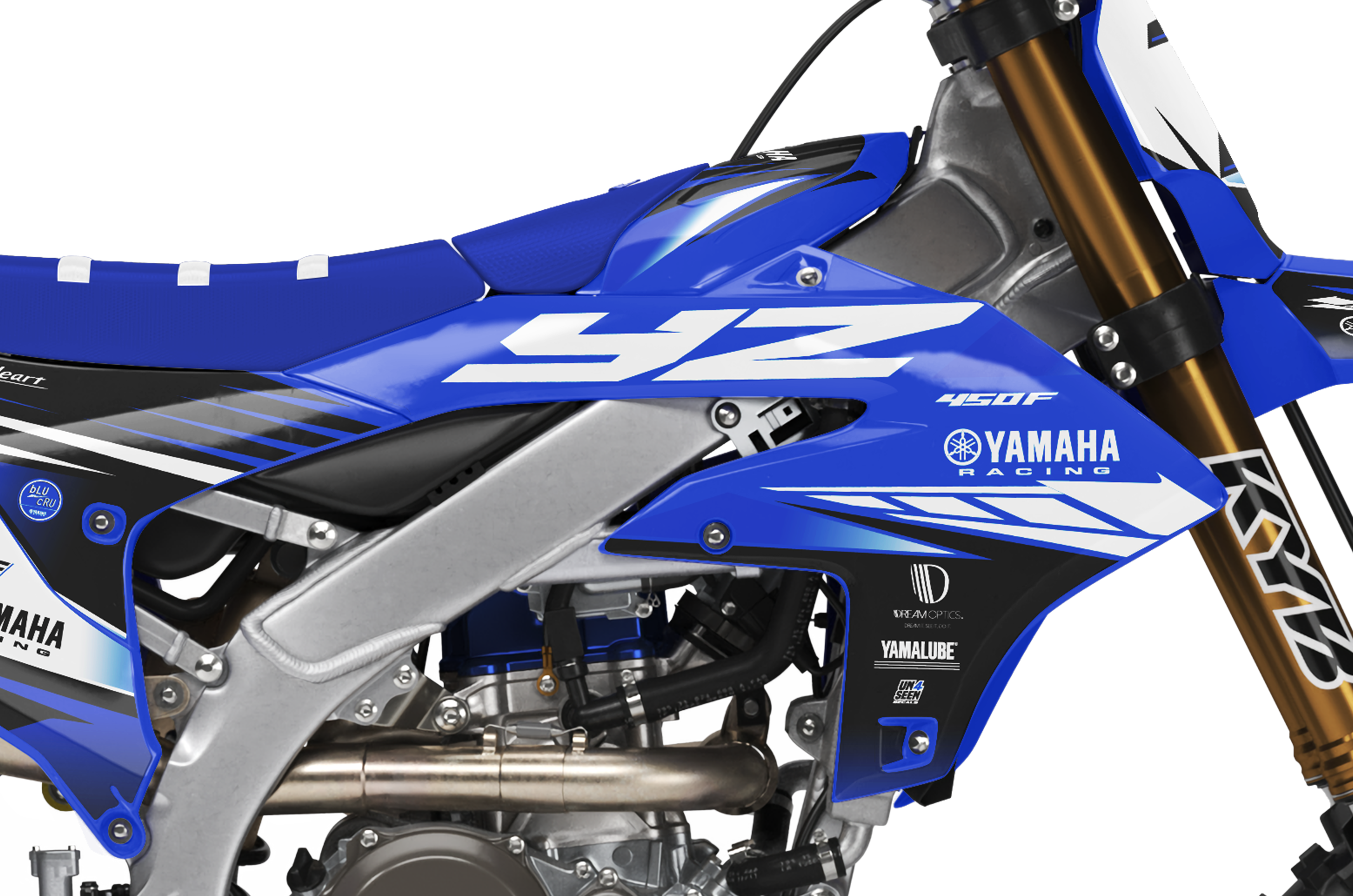 Yamaha Graphics Kit - Company Blue