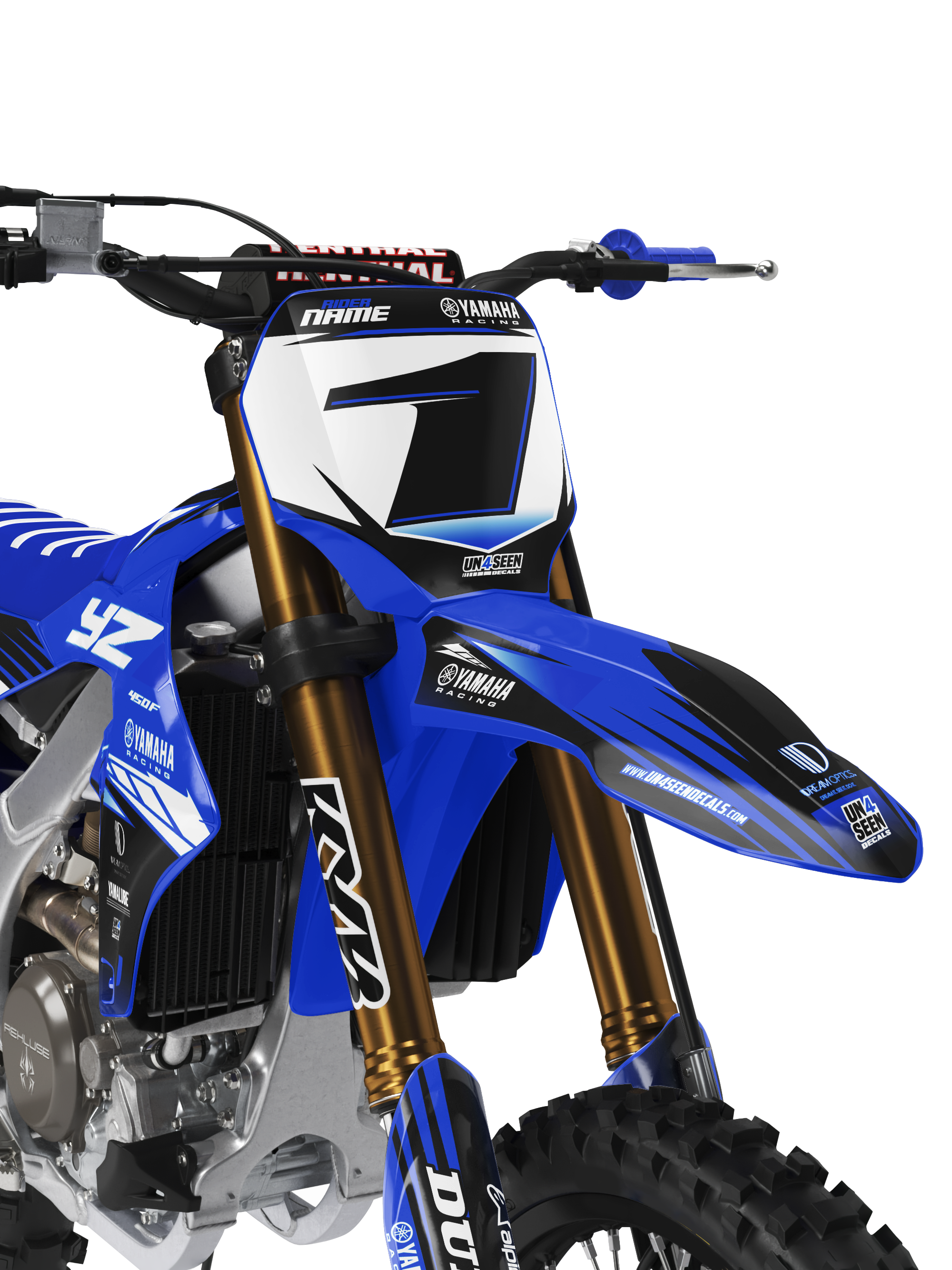 Yamaha Graphics Kit - Company Blue