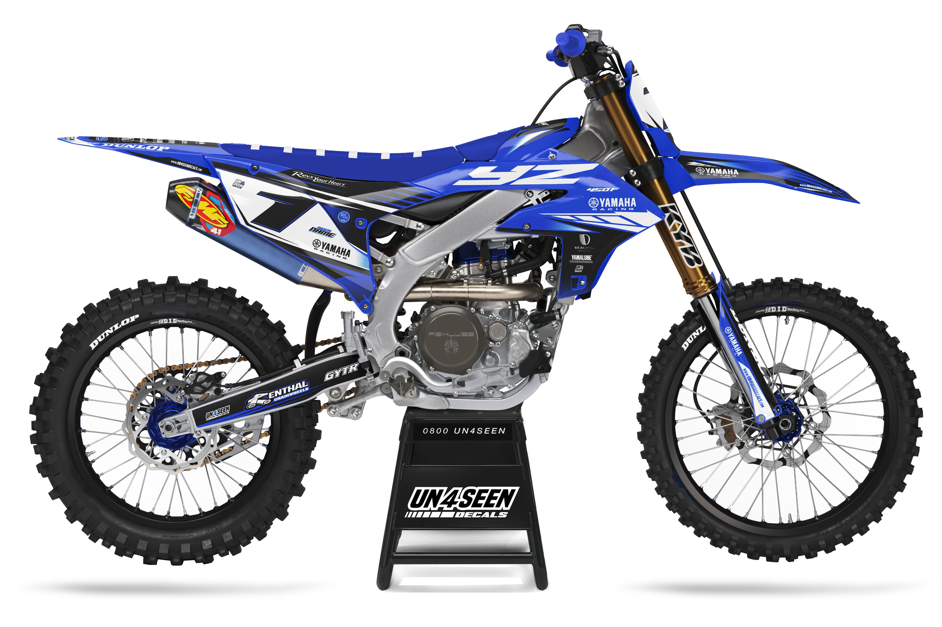 Yamaha Graphics Kit - Company Blue