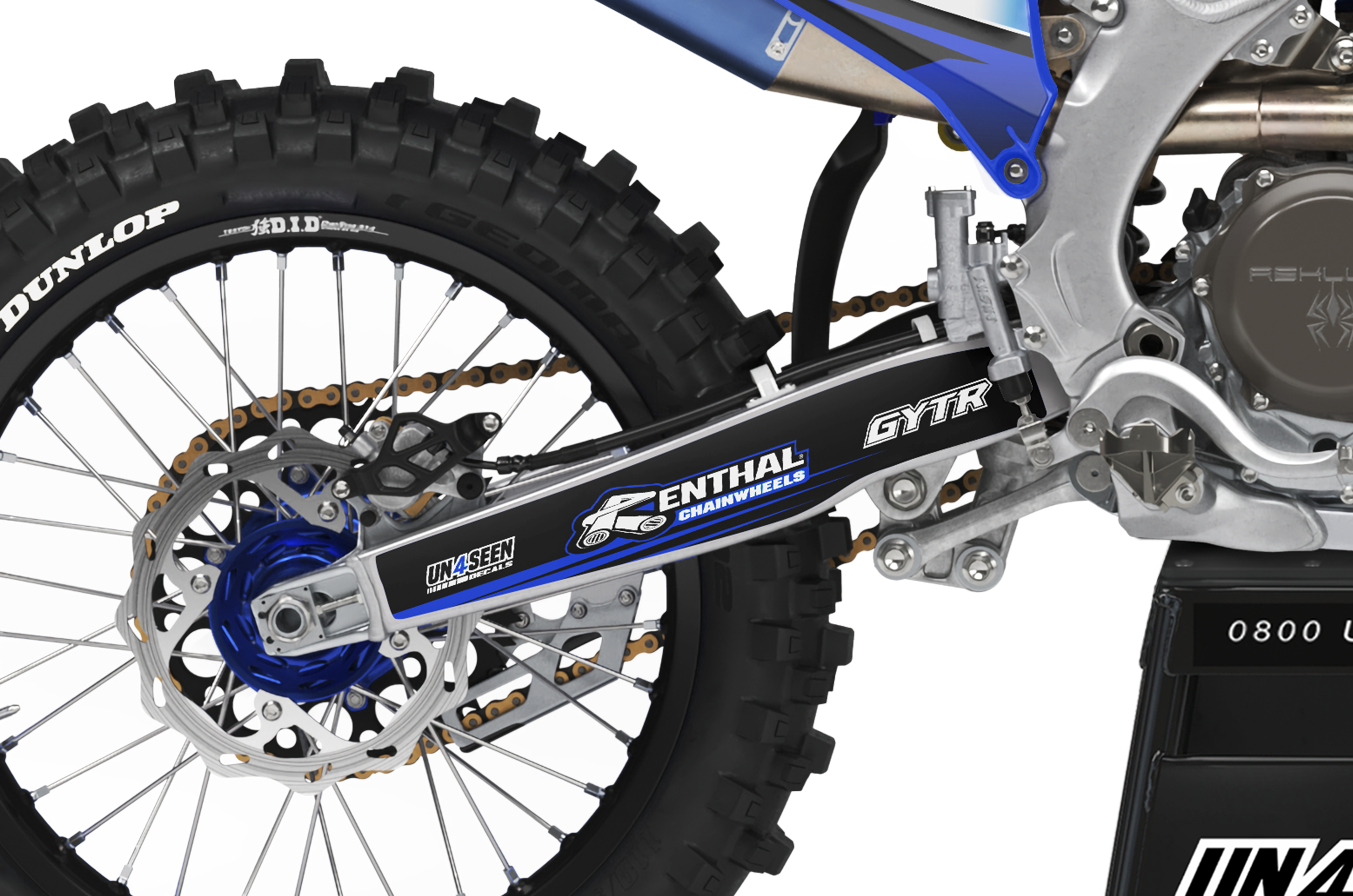 Yamaha Graphics Kit - Company Blue