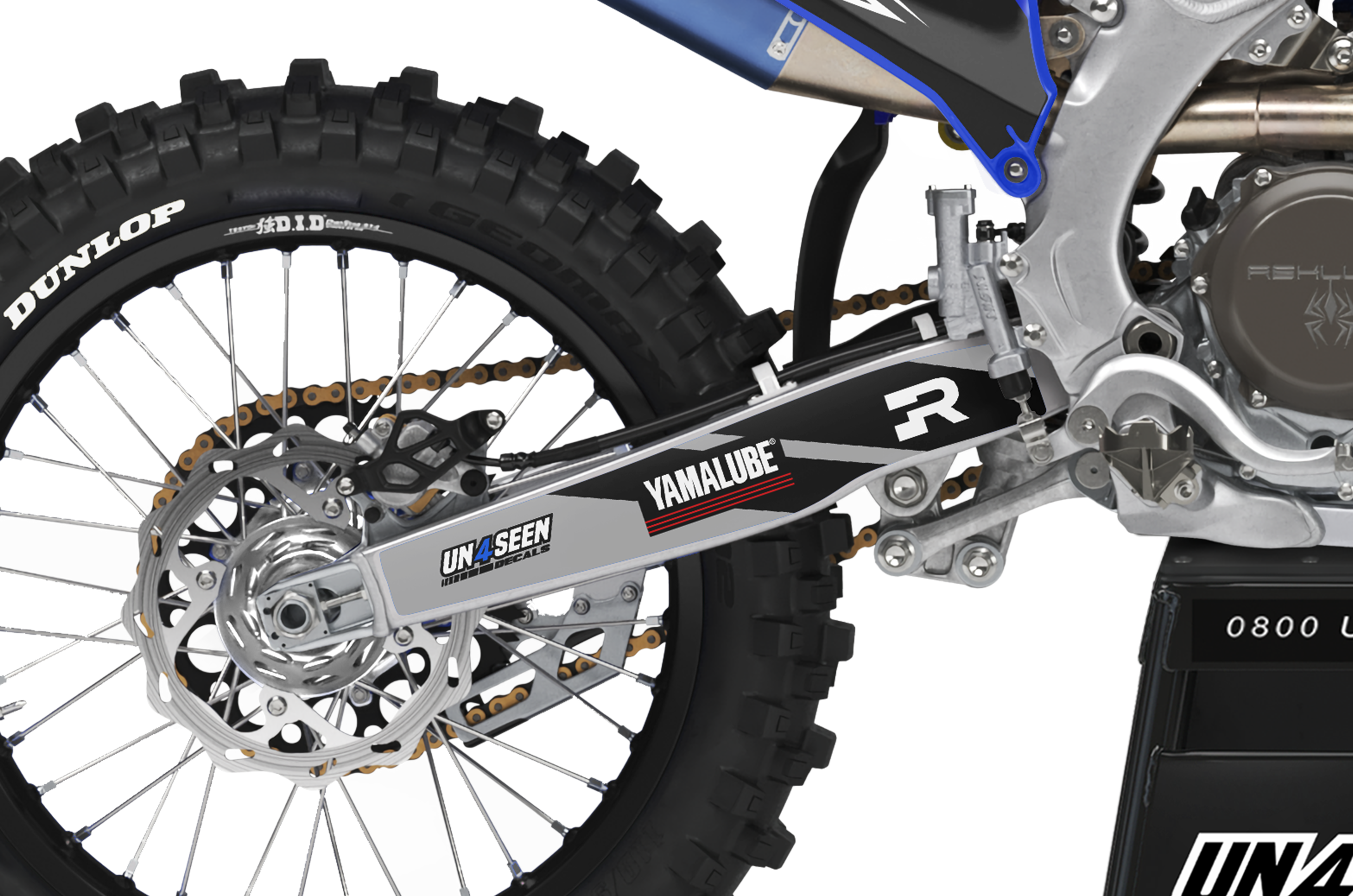 Yamaha Graphics Kit - Cru Black