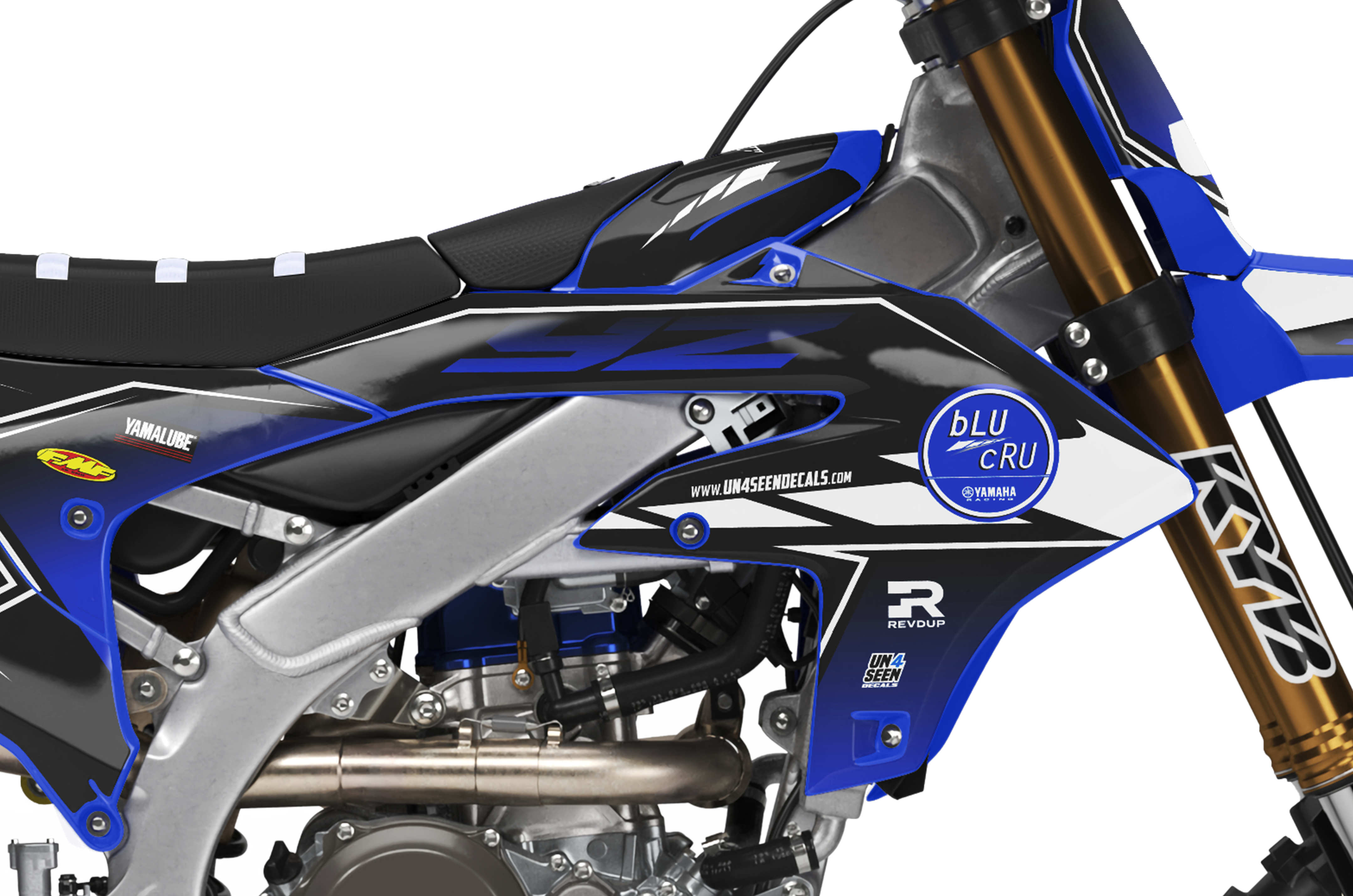 Yamaha Graphics Kit - Cru Black