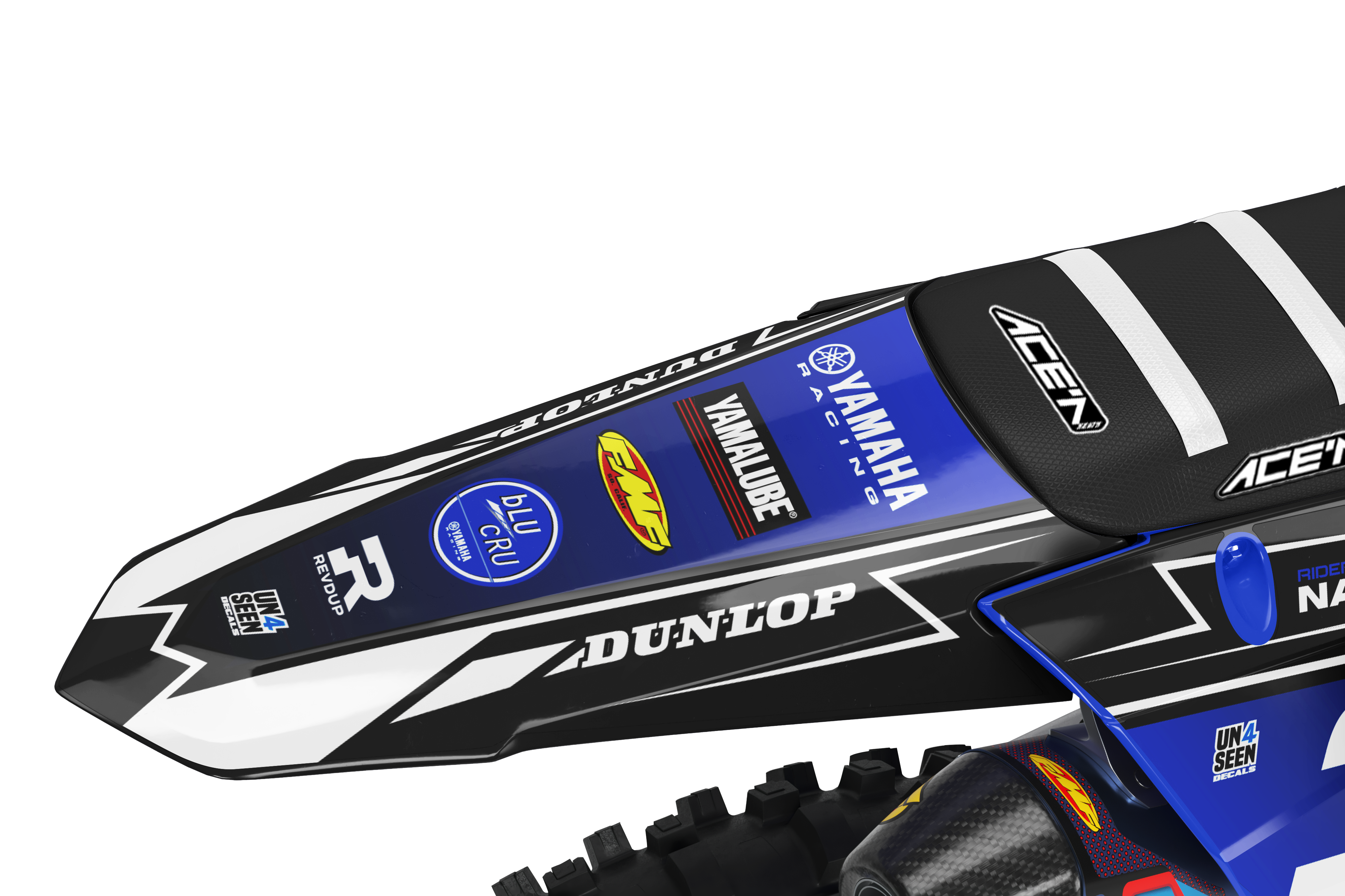 Yamaha Graphics Kit - Cru Black