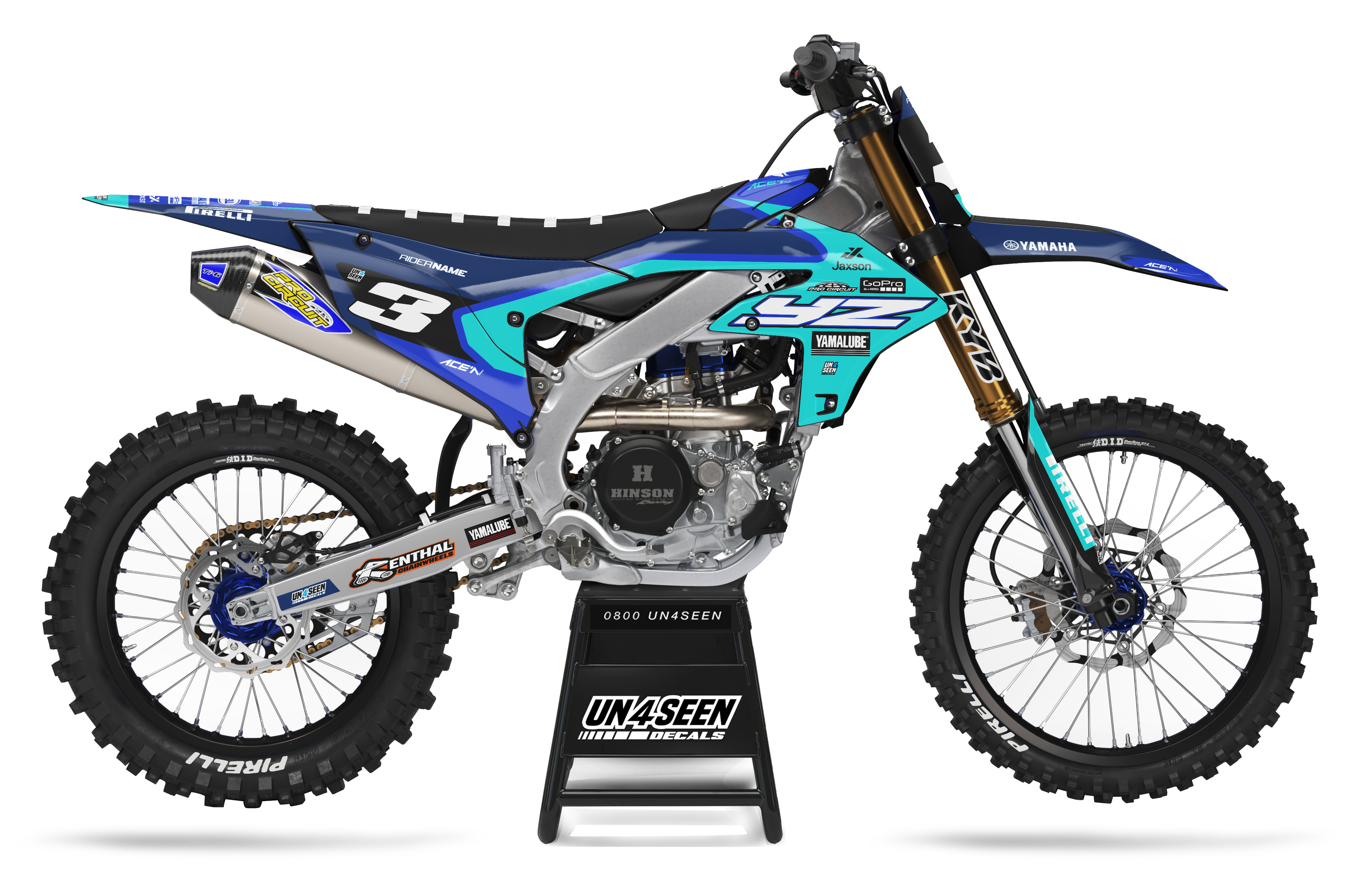 Yamaha Graphics Kit - Crae Aqua