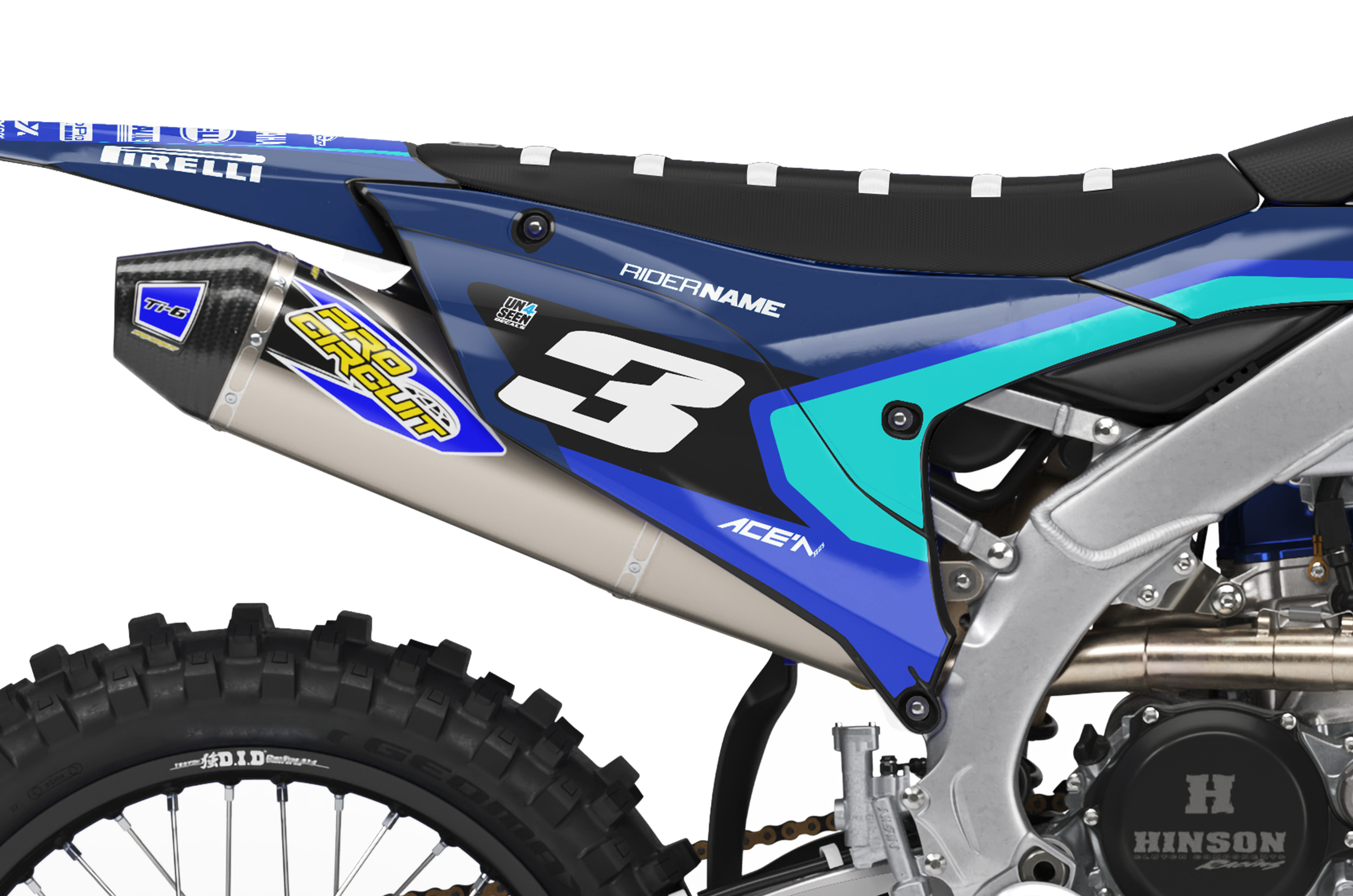 Yamaha Graphics Kit - Crae Aqua