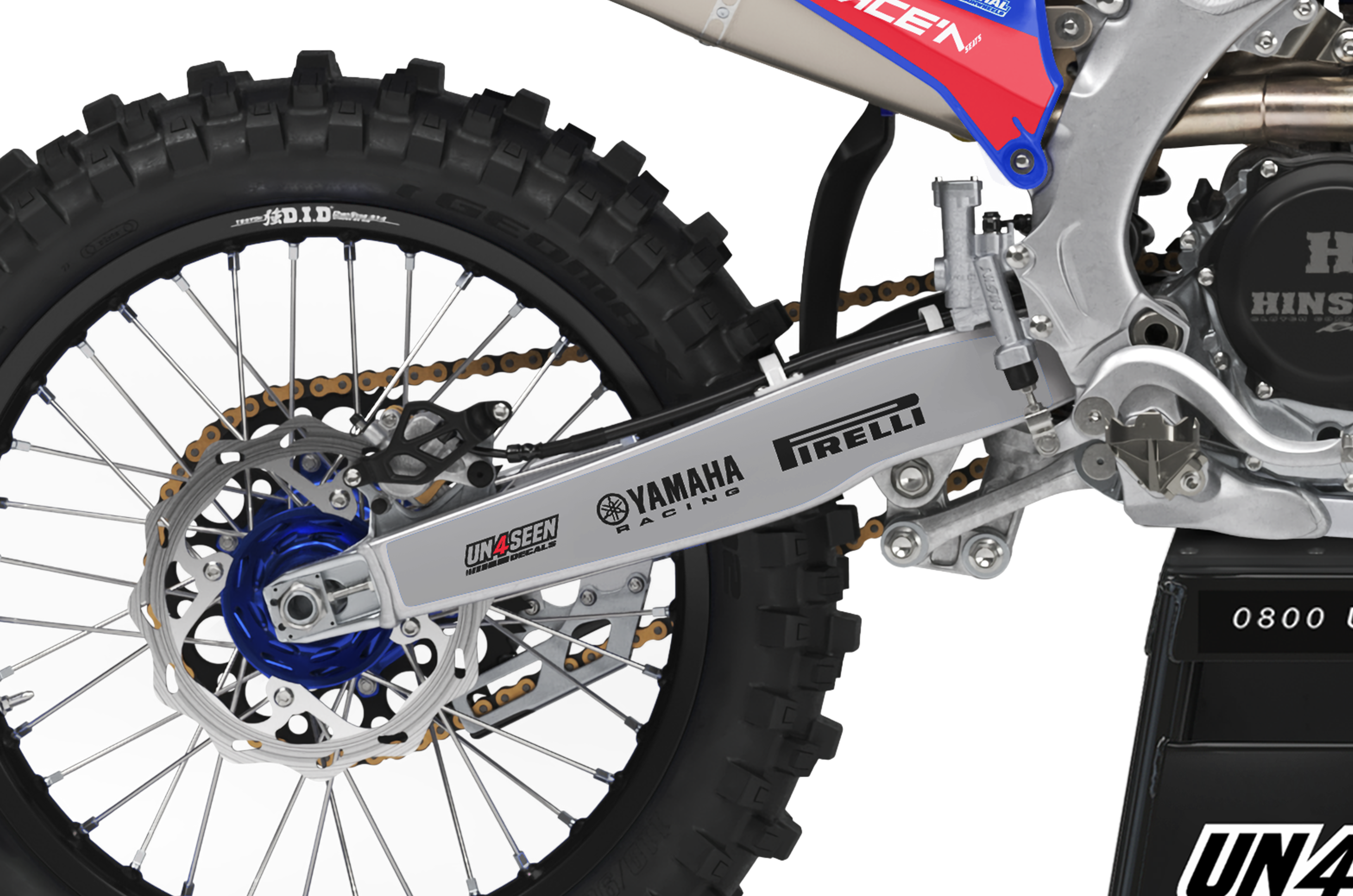 Yamaha Graphics Kit - Amaze Red