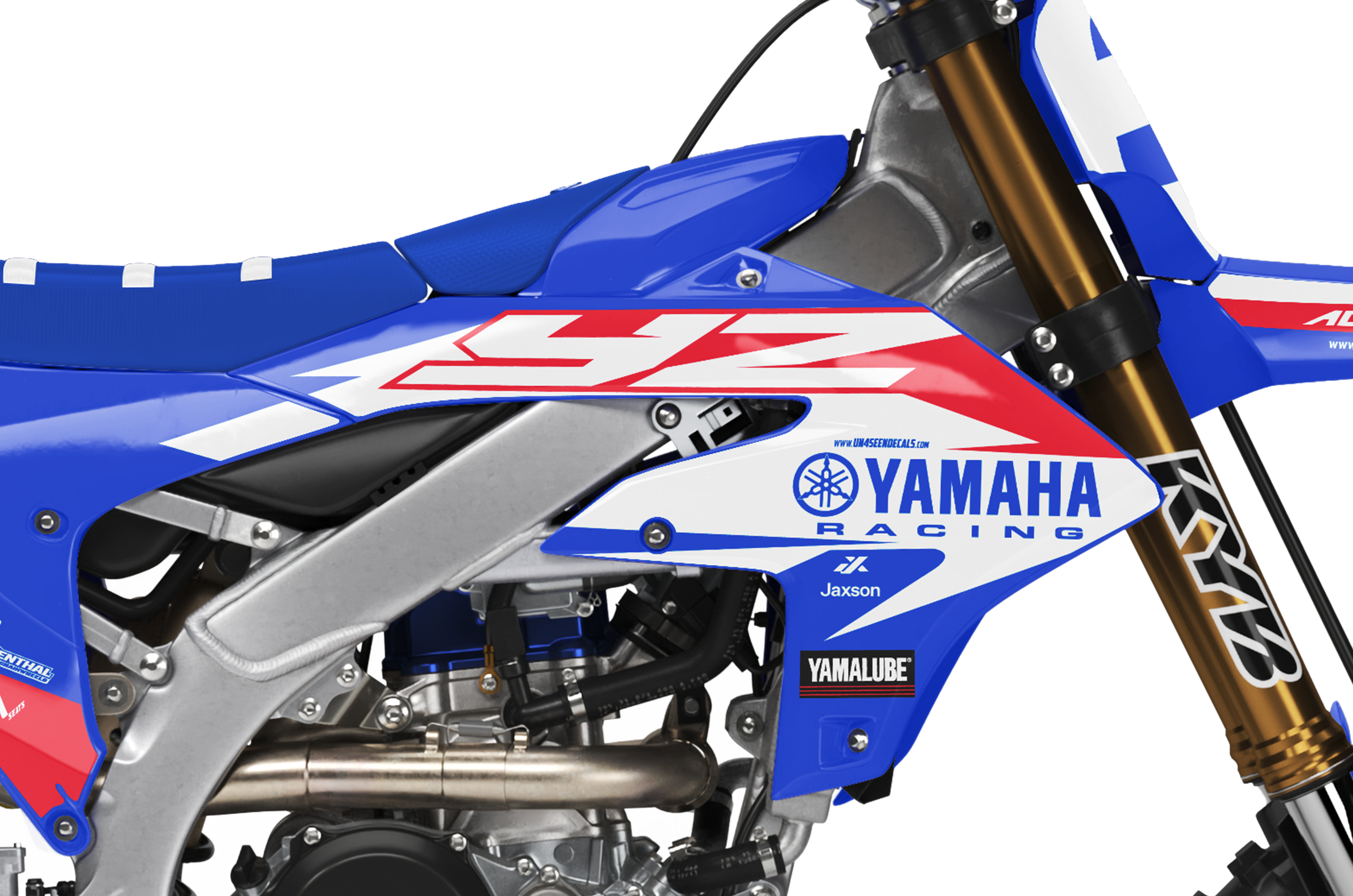 Yamaha Graphics Kit - Amaze Red