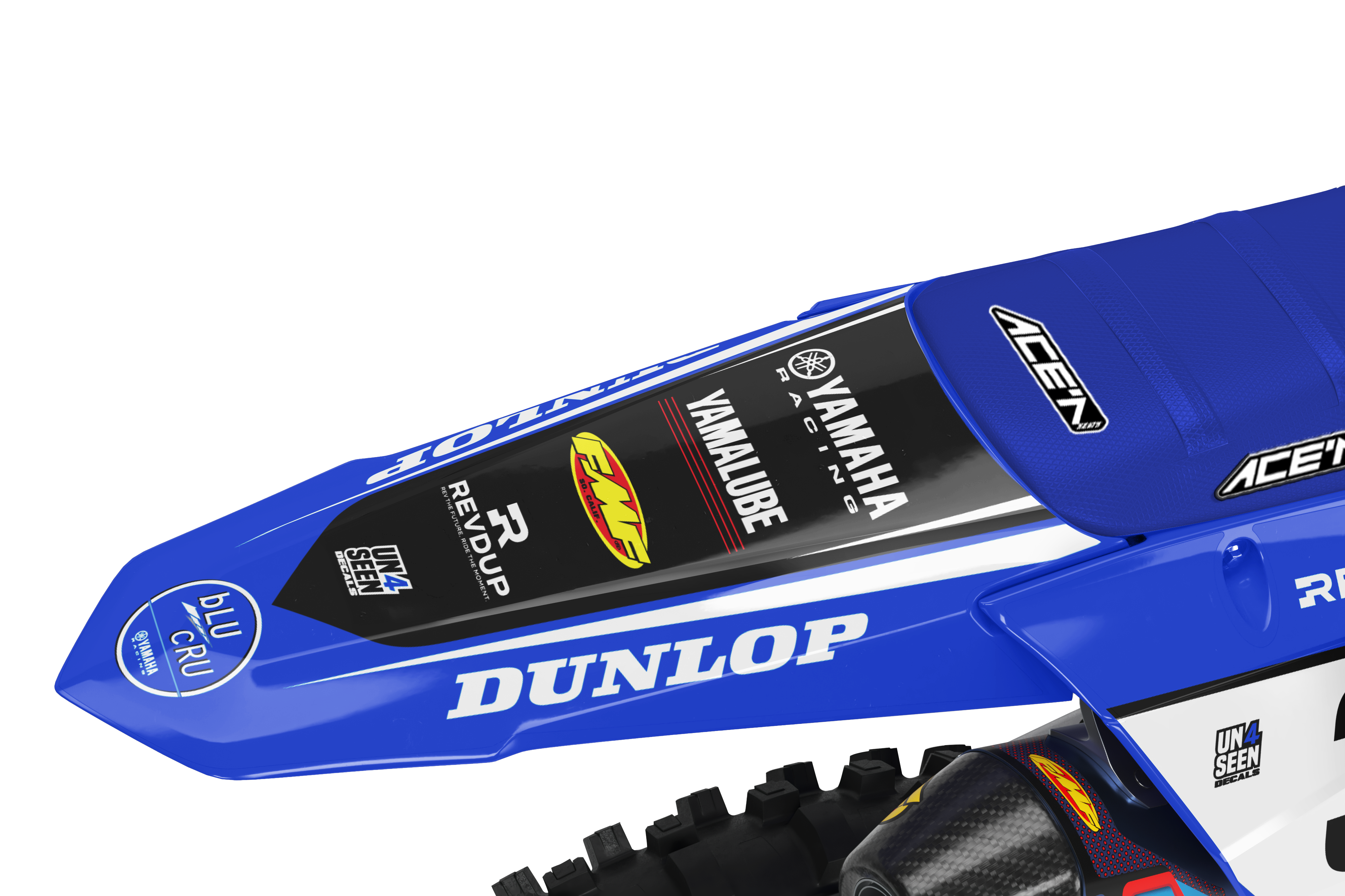 Yamaha Graphics Kit - Blu Cru One
