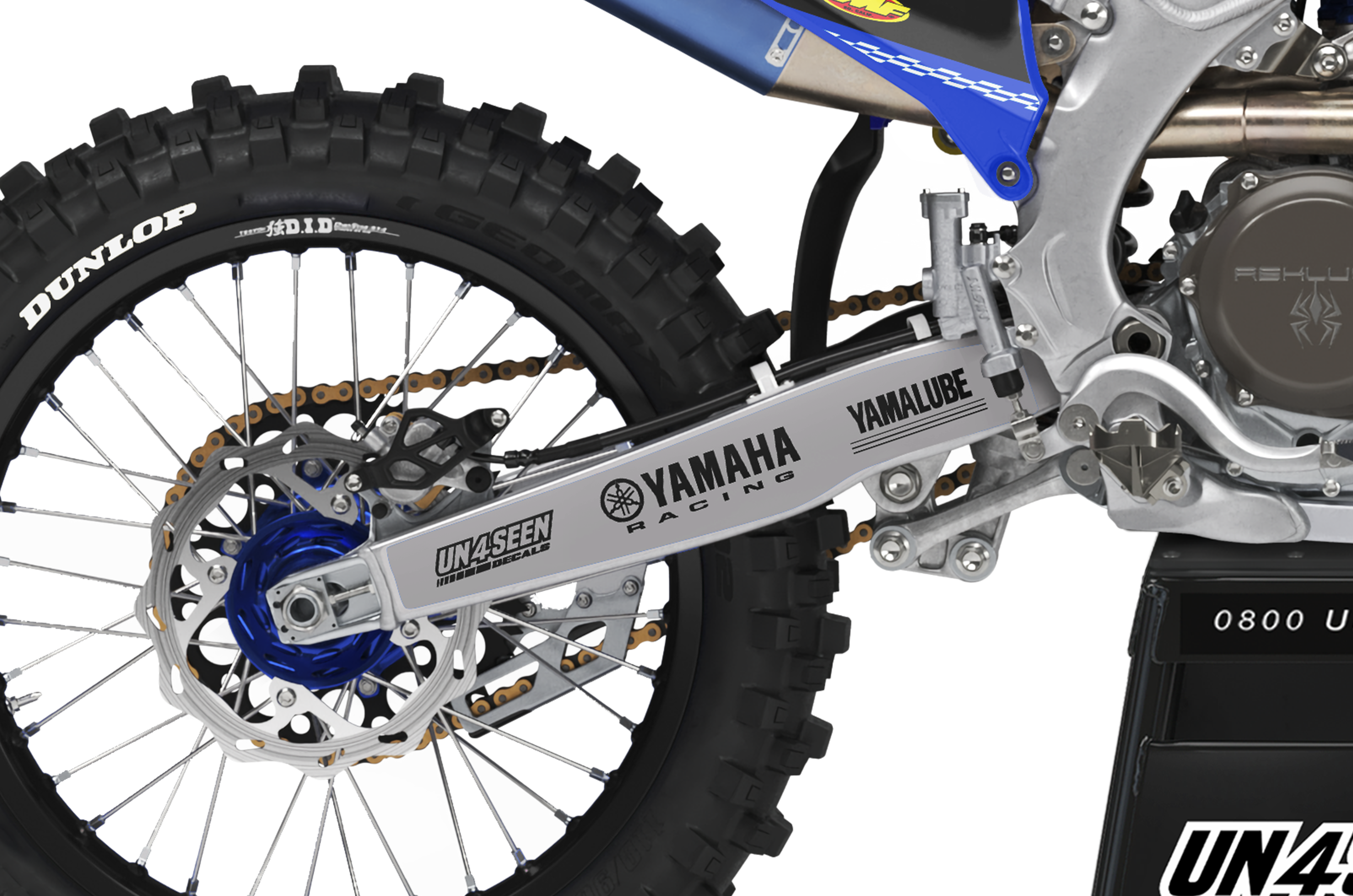 Yamaha Graphics Kit - Blu Cru One