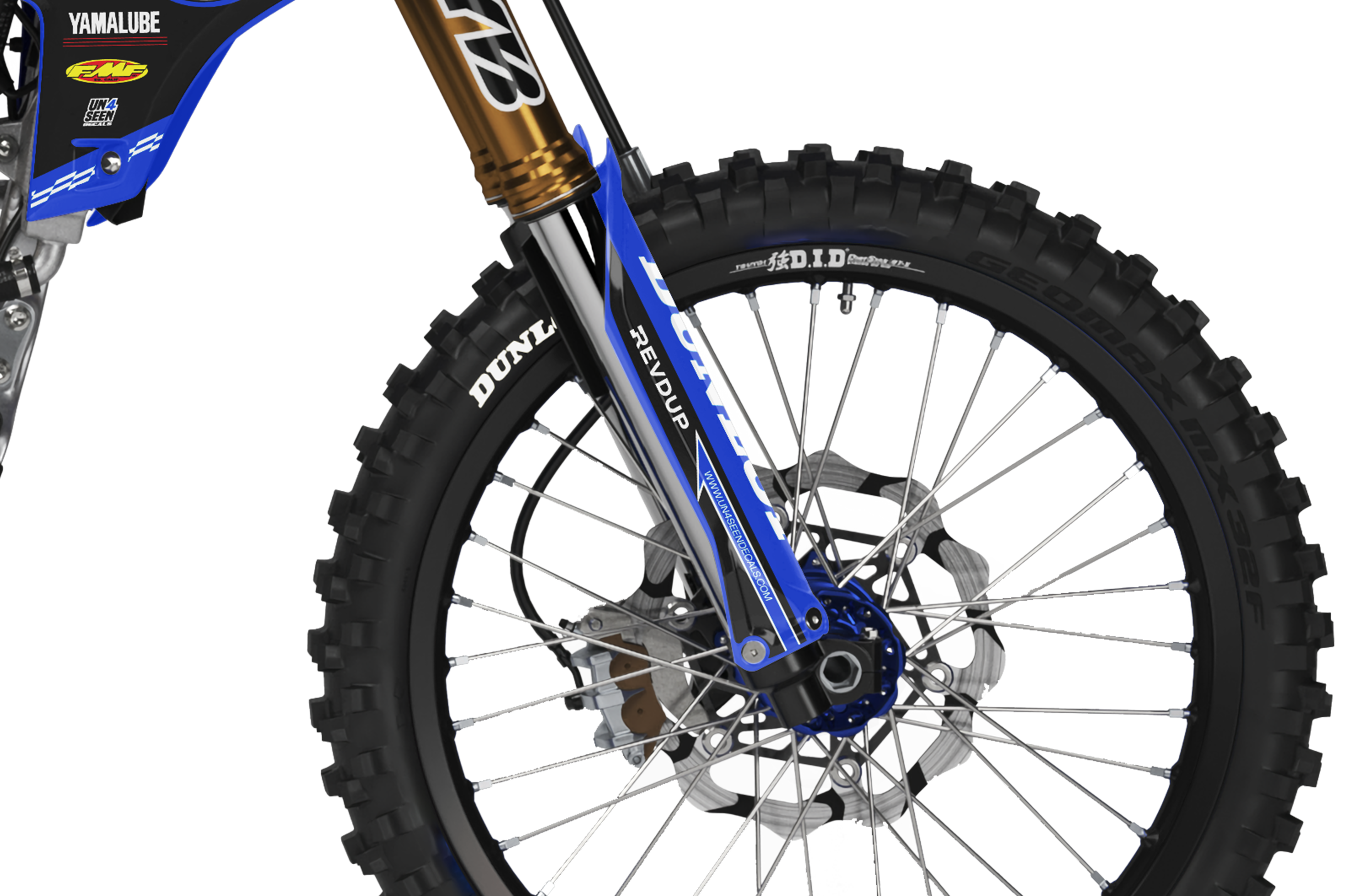 Yamaha Graphics Kit - Blu Cru One