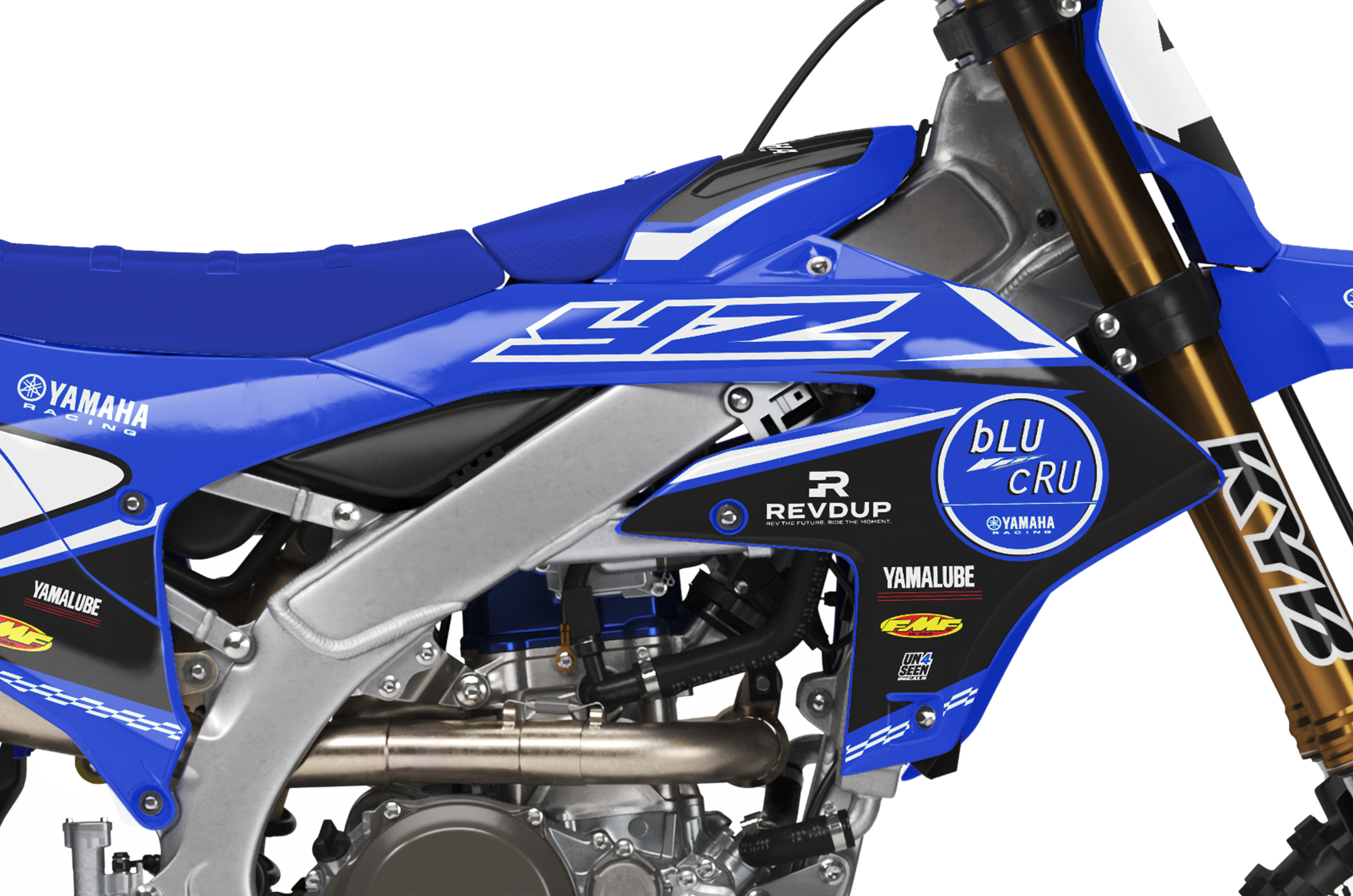 Yamaha Graphics Kit - Blu Cru One