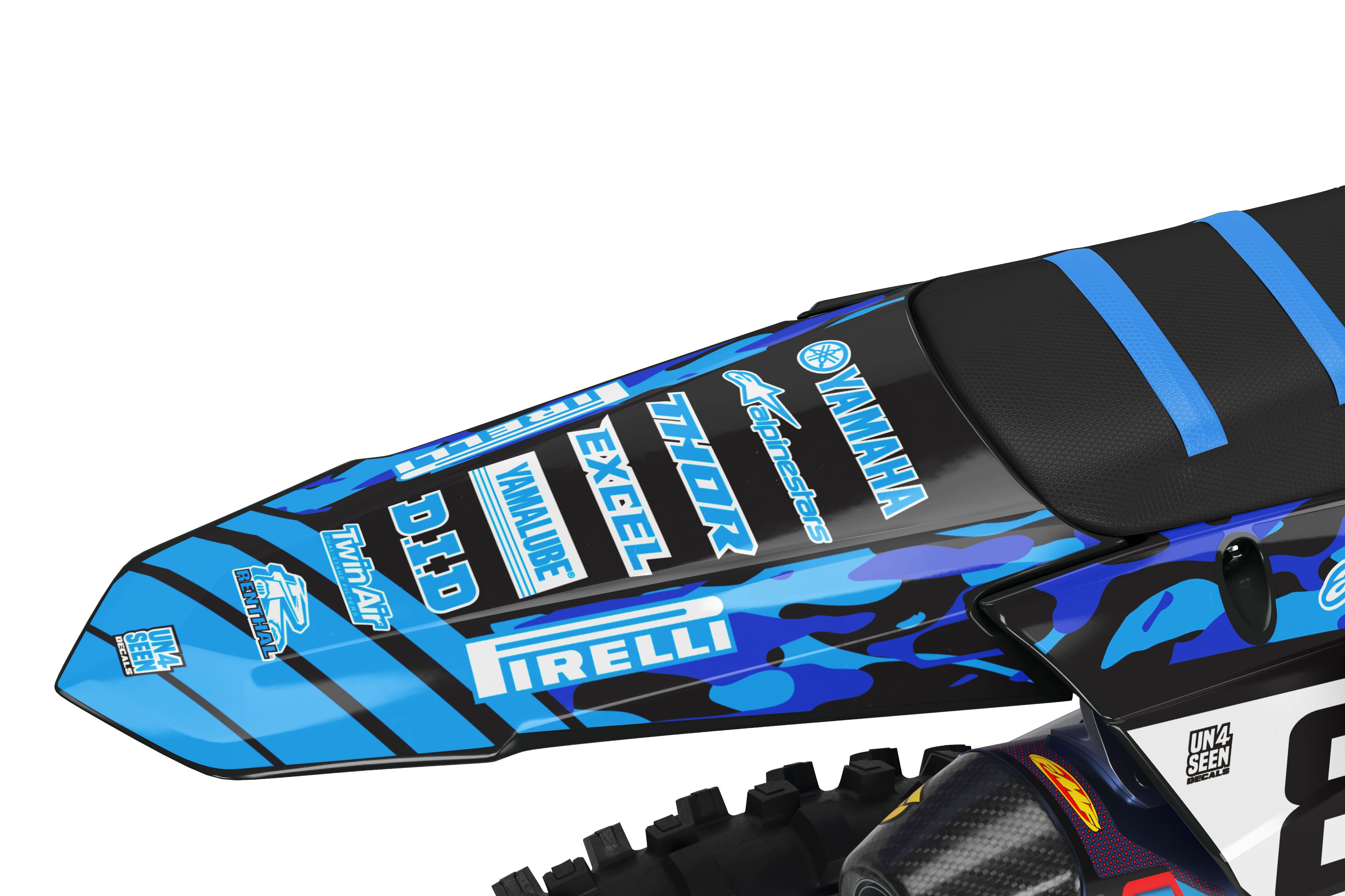 Yamaha Graphics Kit - Camo Donuts