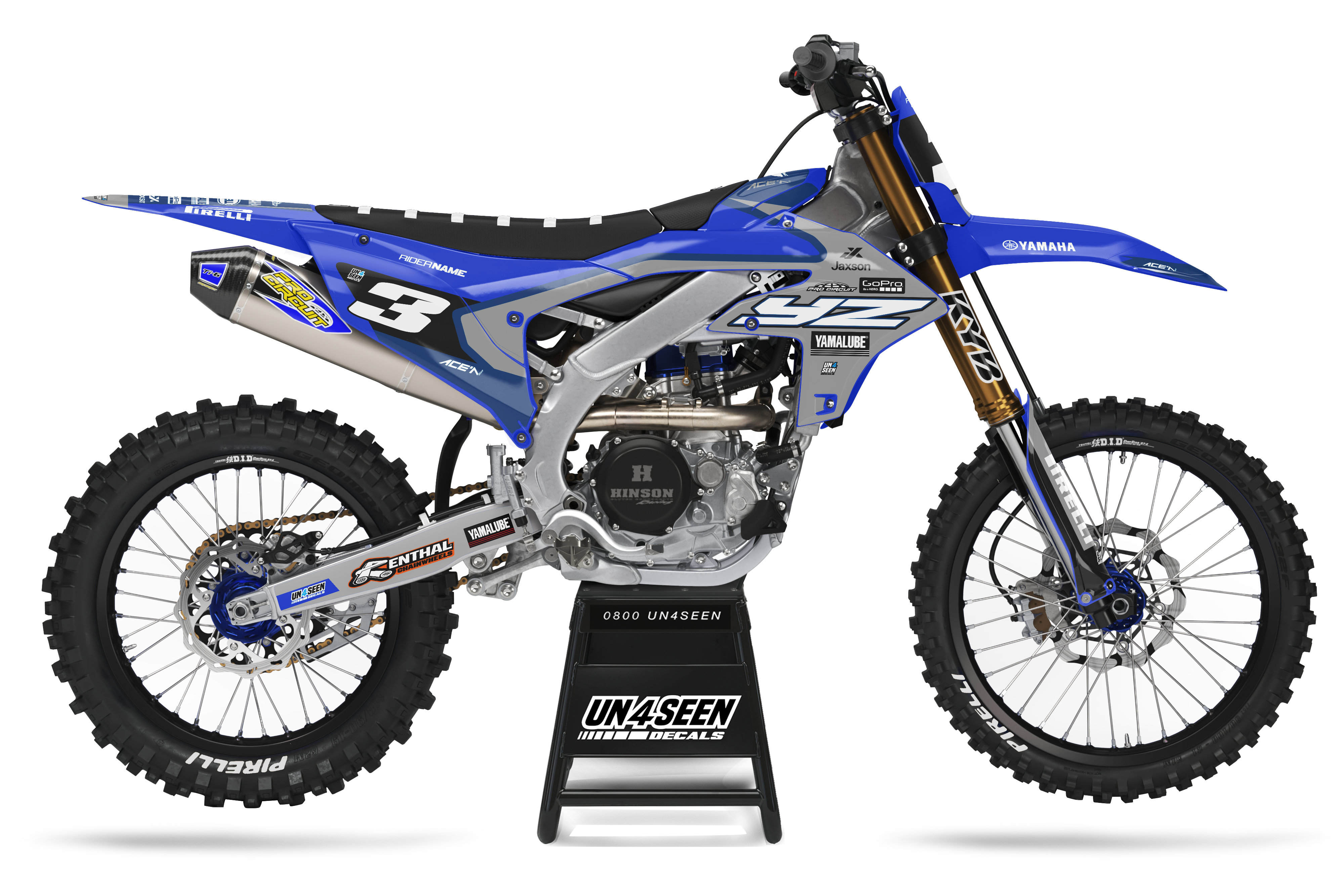Yamaha Graphics Kit - Crae Grey