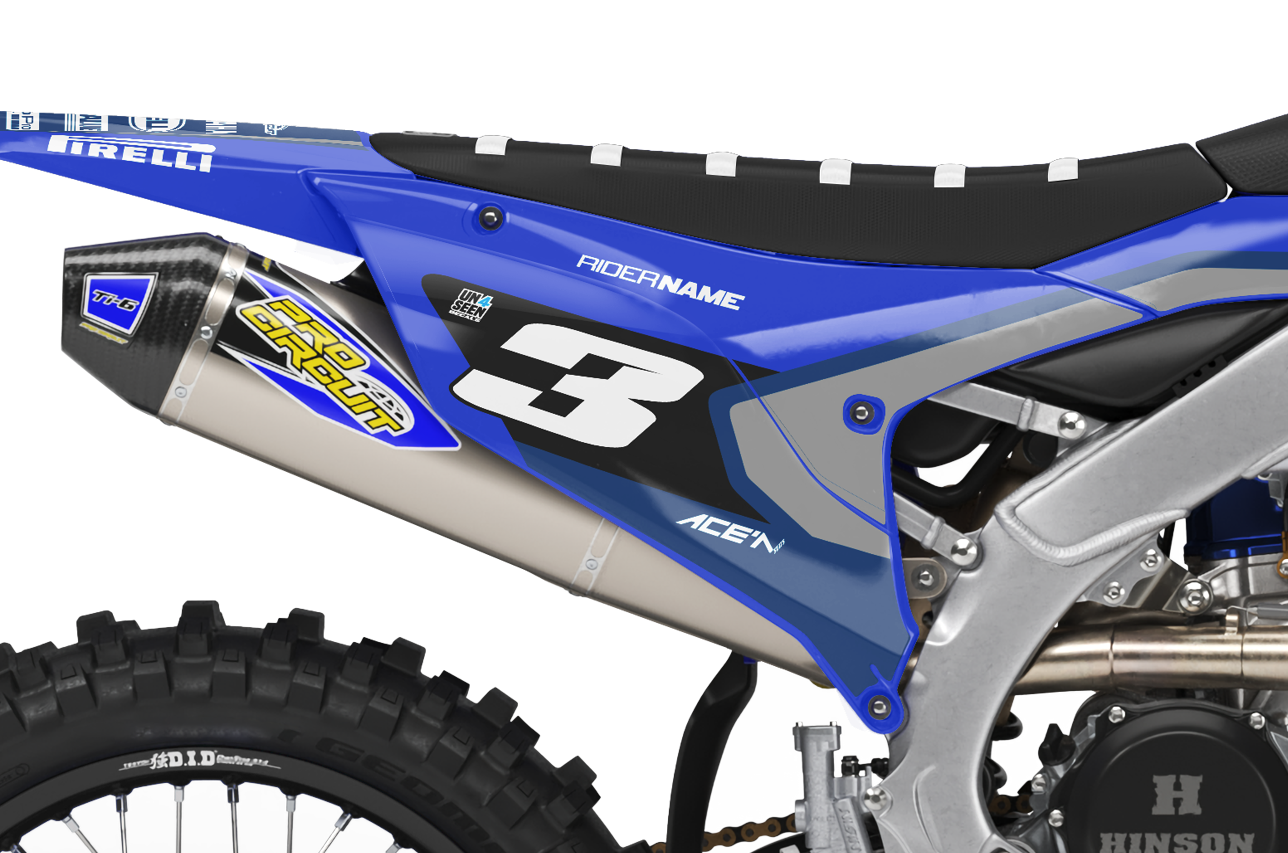 Yamaha Graphics Kit - Crae Grey