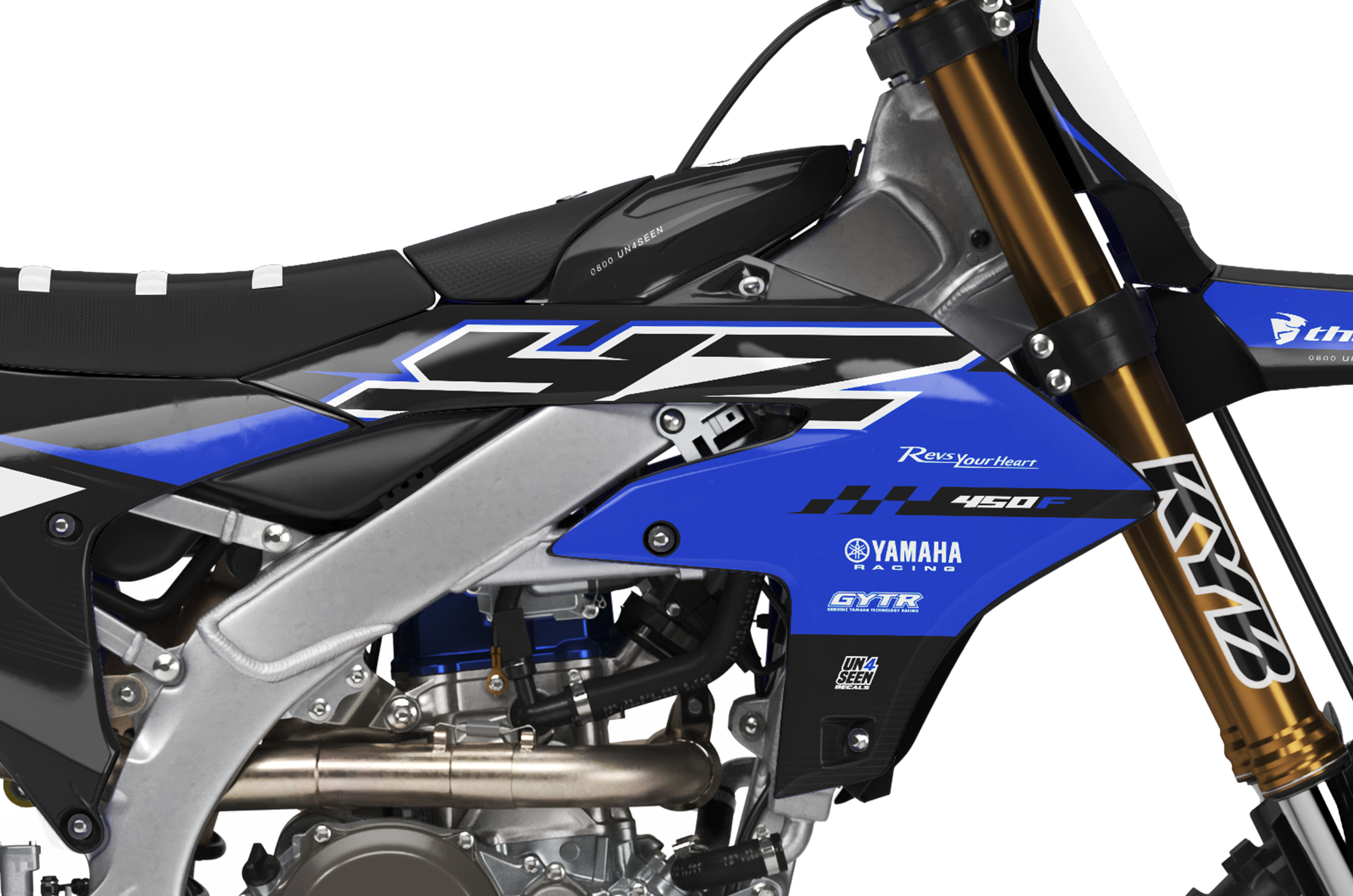 Yamaha Graphics Kit - Delay Blue