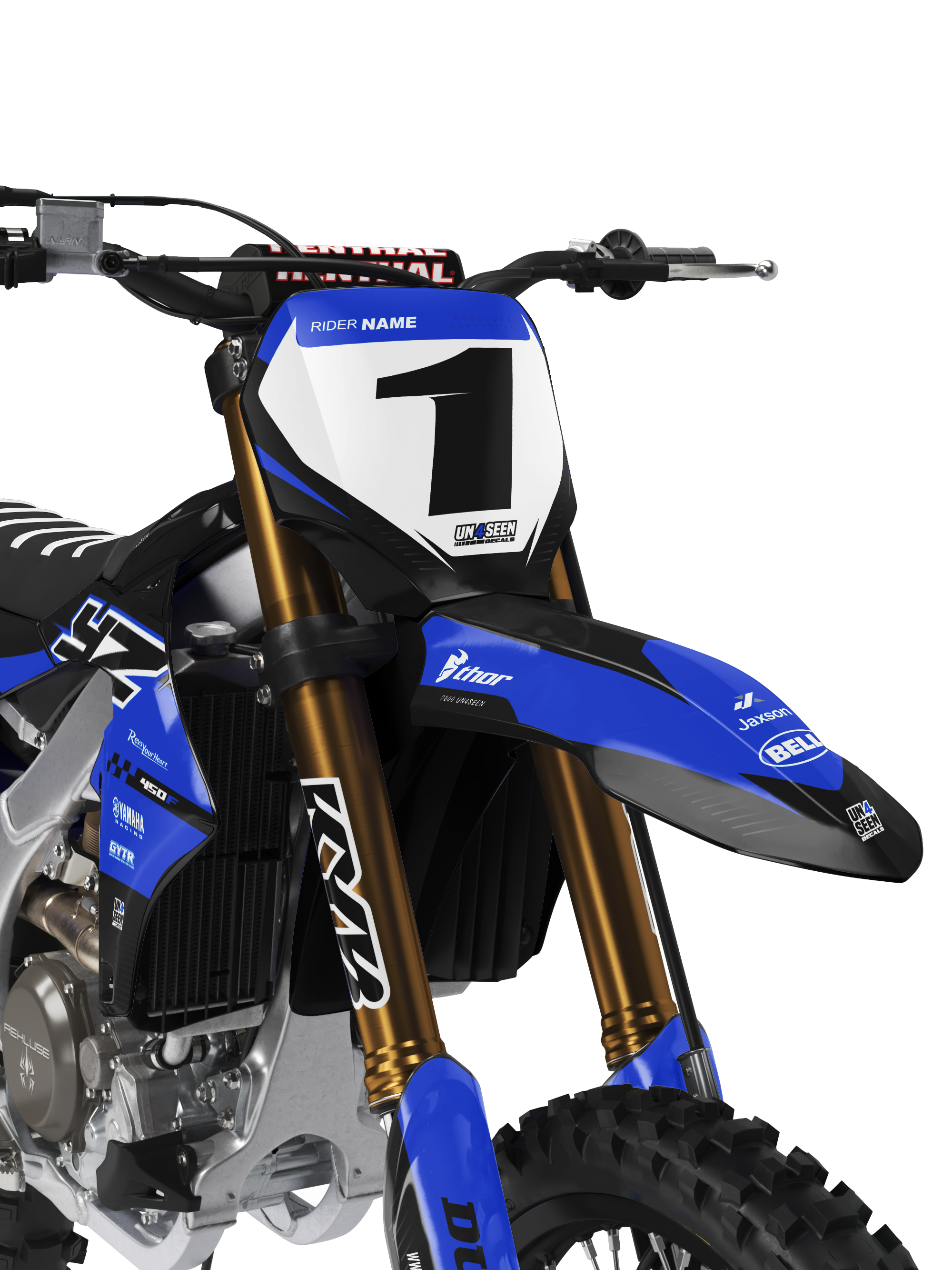 Yamaha Graphics Kit - Delay Blue