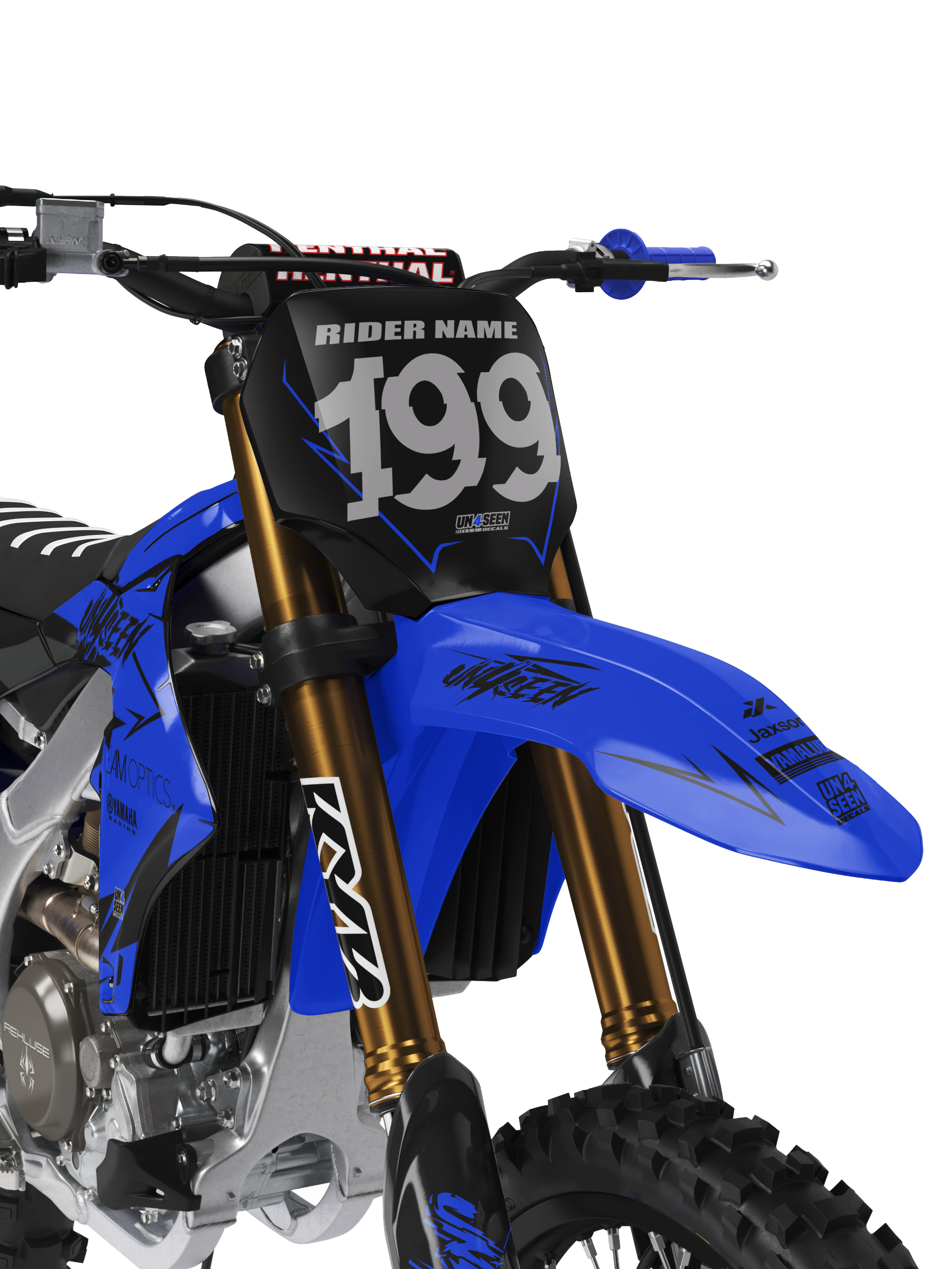 Yamaha Graphics Kit - Glitch Blue