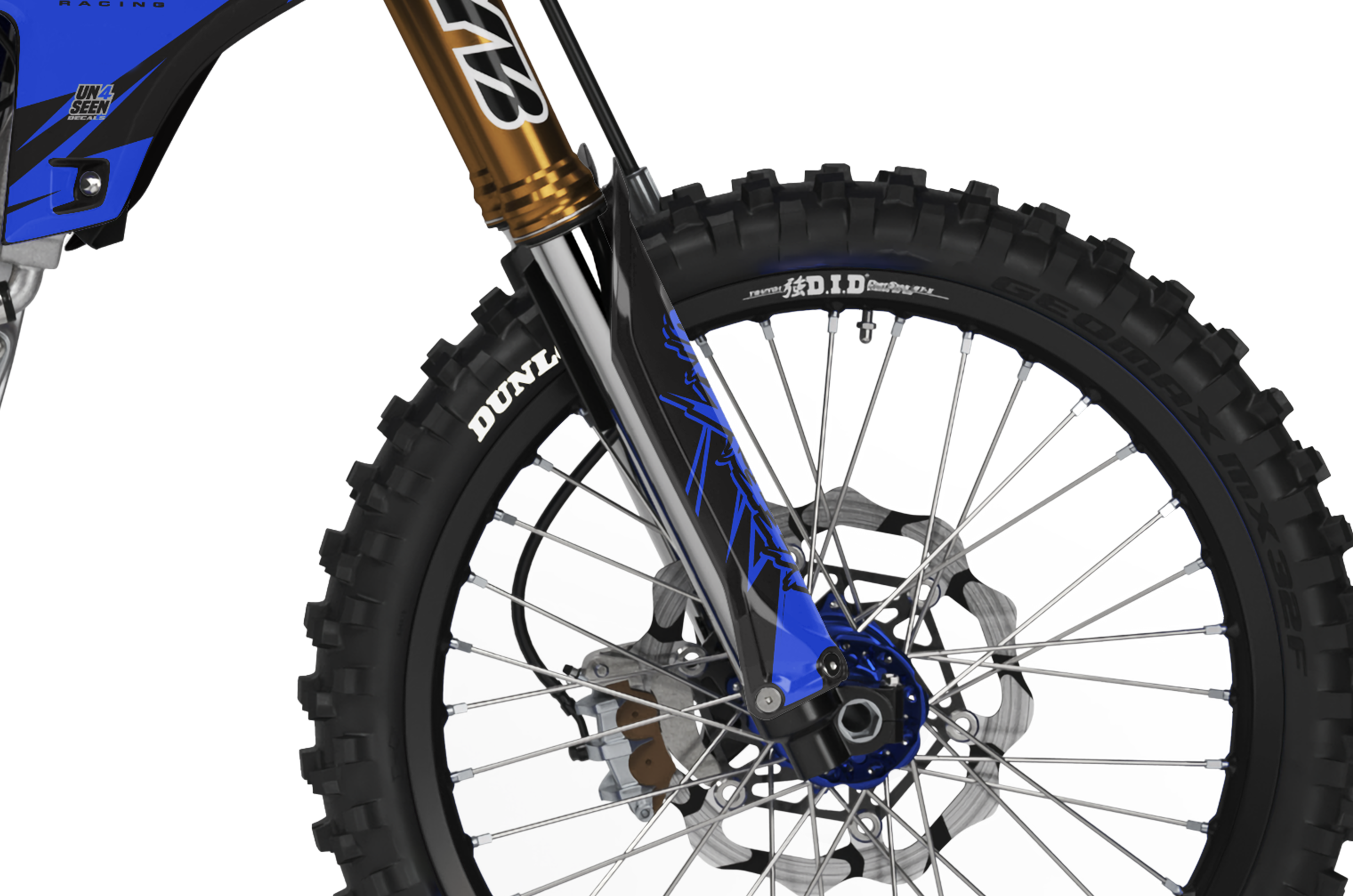 Yamaha Graphics Kit - Glitch Blue