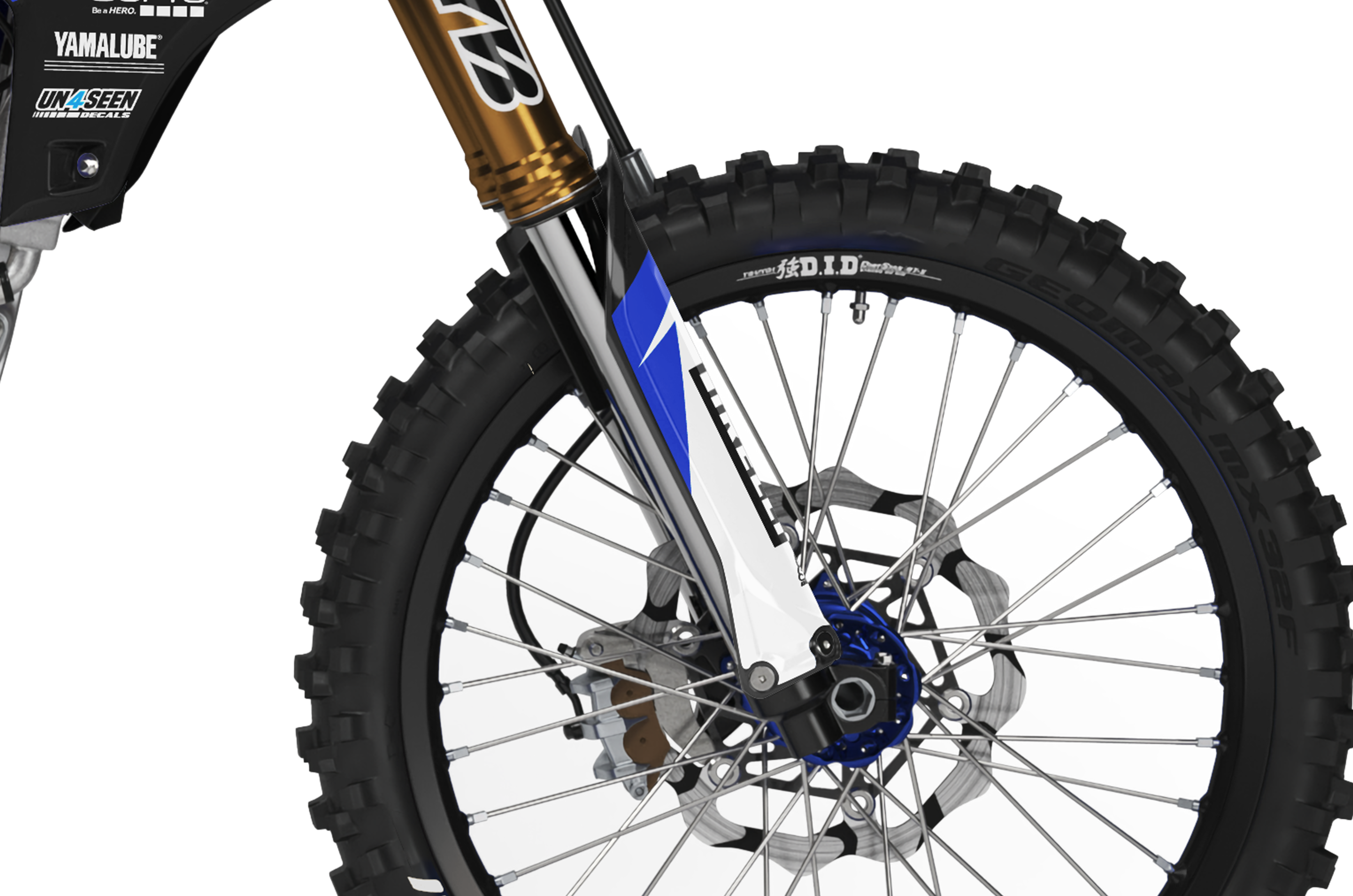 Yamaha Graphics Kit - Previ Blue