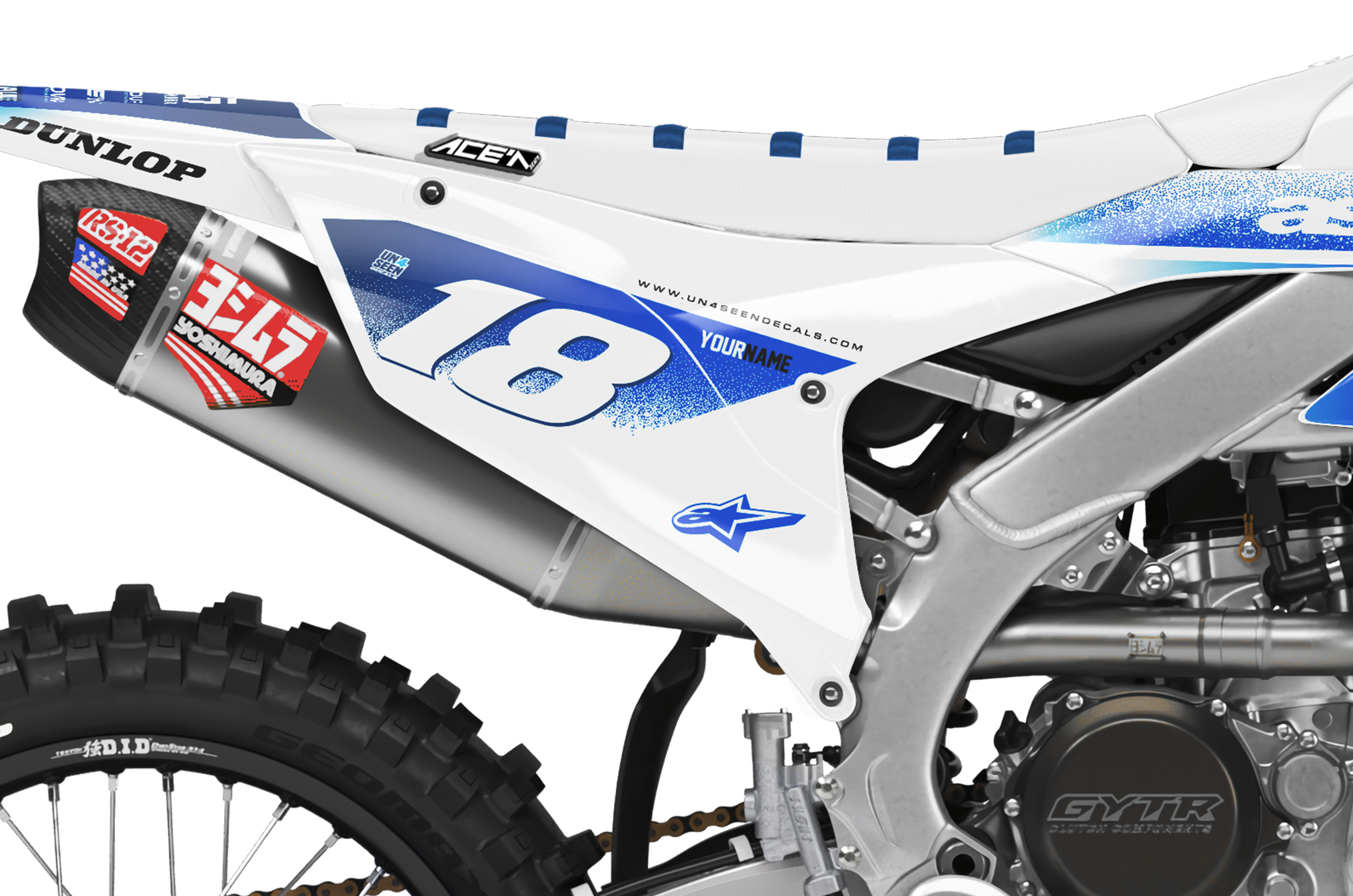Yamaha Graphics Kit - Ice Blue
