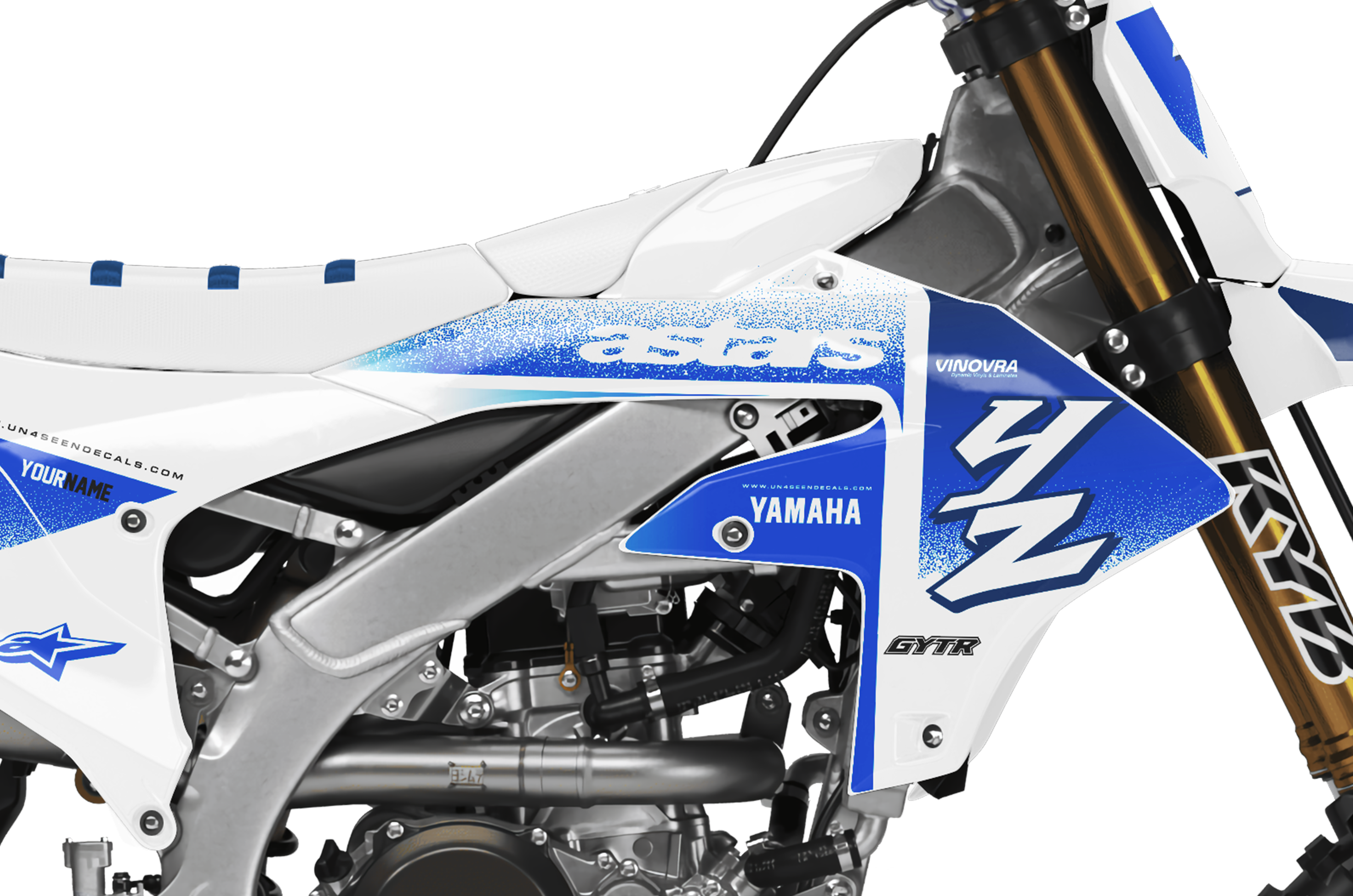 Yamaha Graphics Kit - Ice Blue