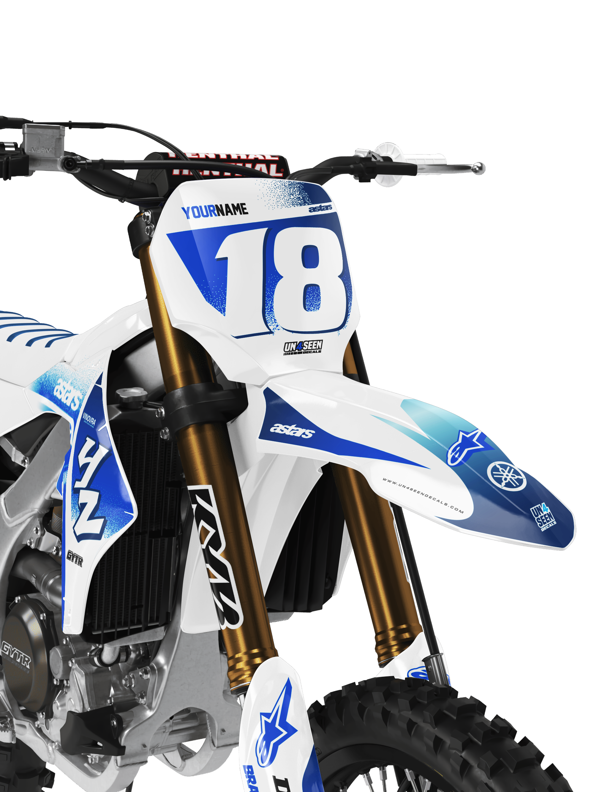 Yamaha Graphics Kit - Ice Blue