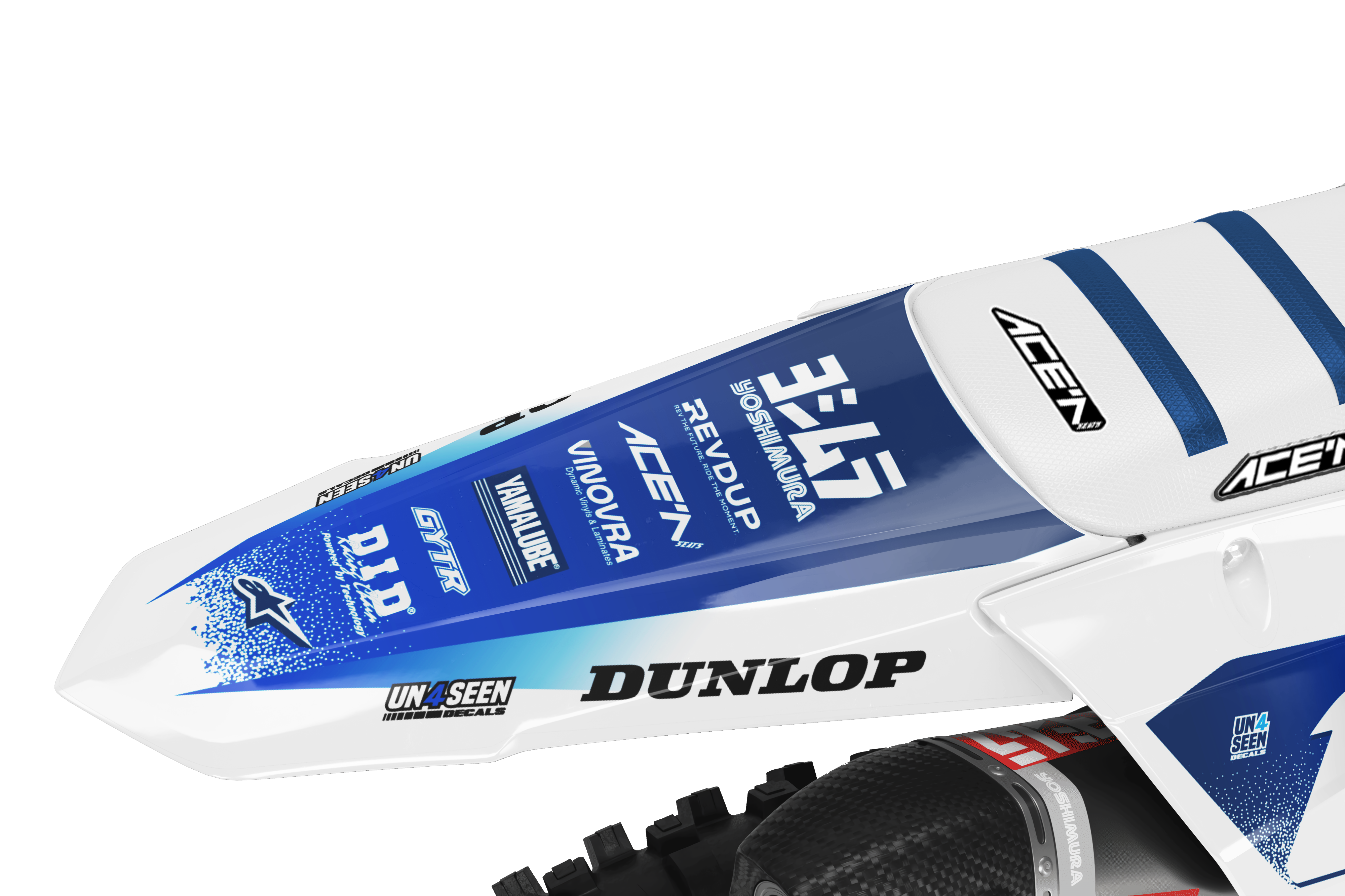 Yamaha Graphics Kit - Ice Blue