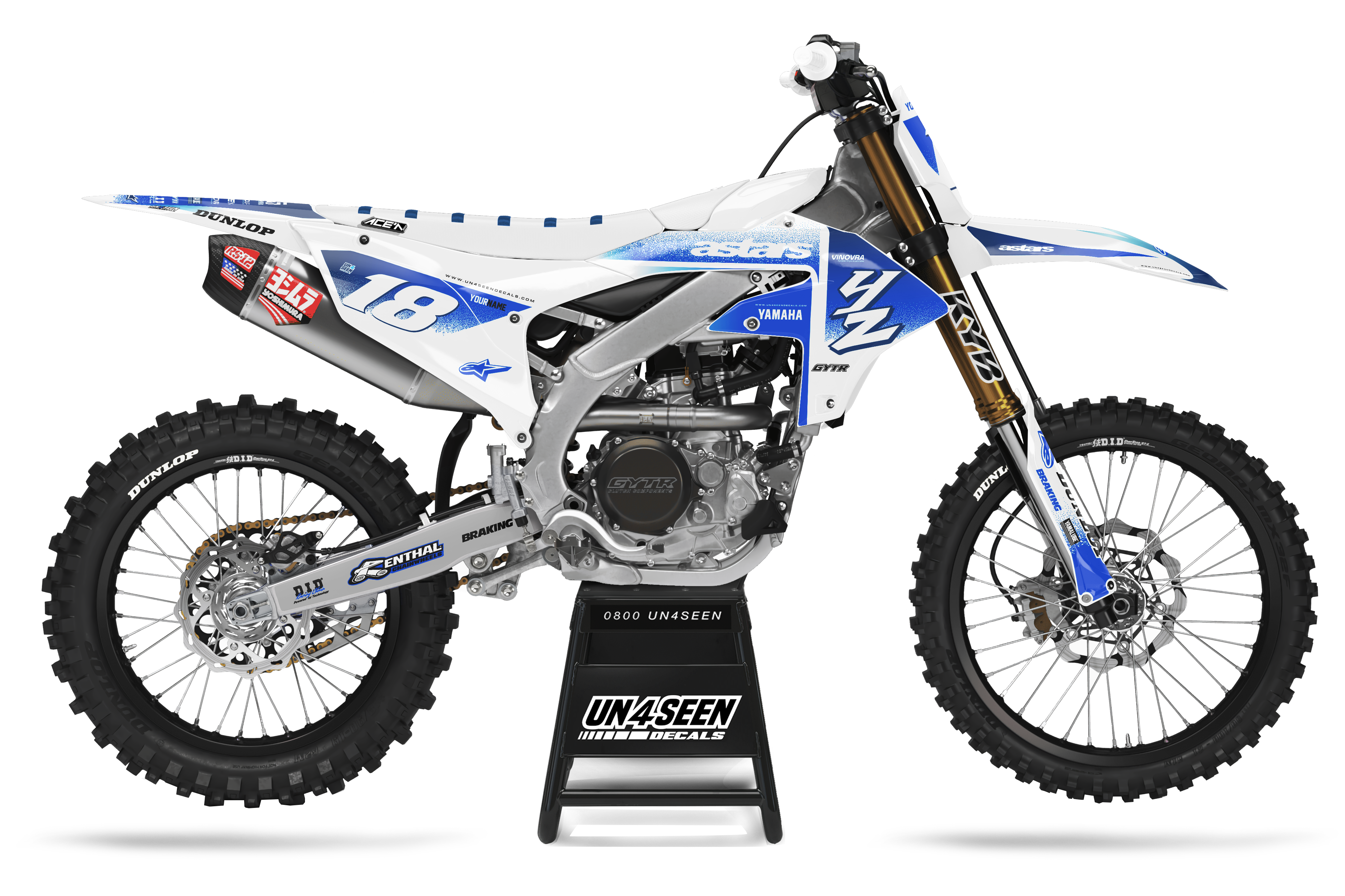 Yamaha Graphics Kit - Ice Blue