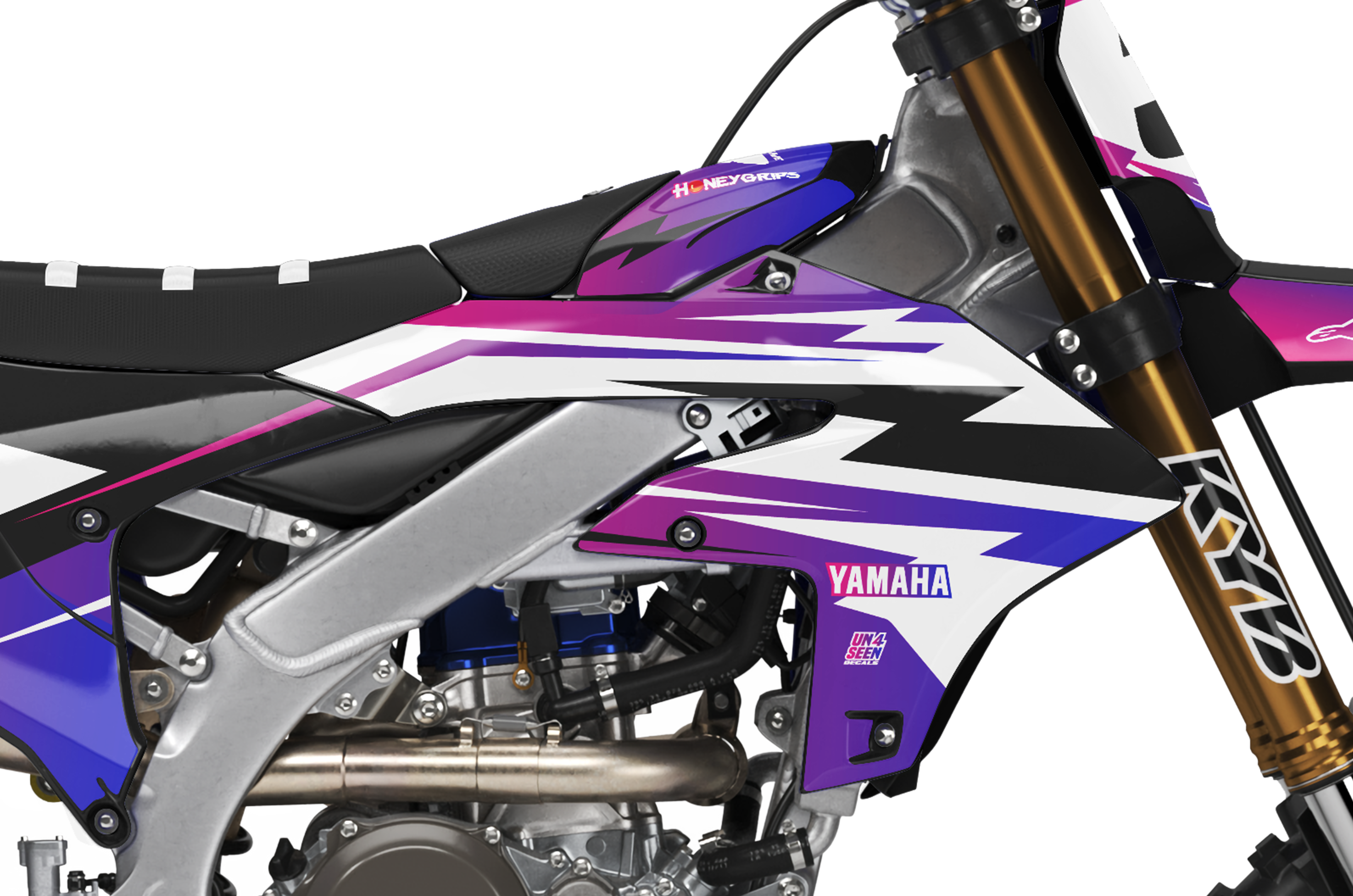Yamaha Graphics Kit - Ziggy Pinks