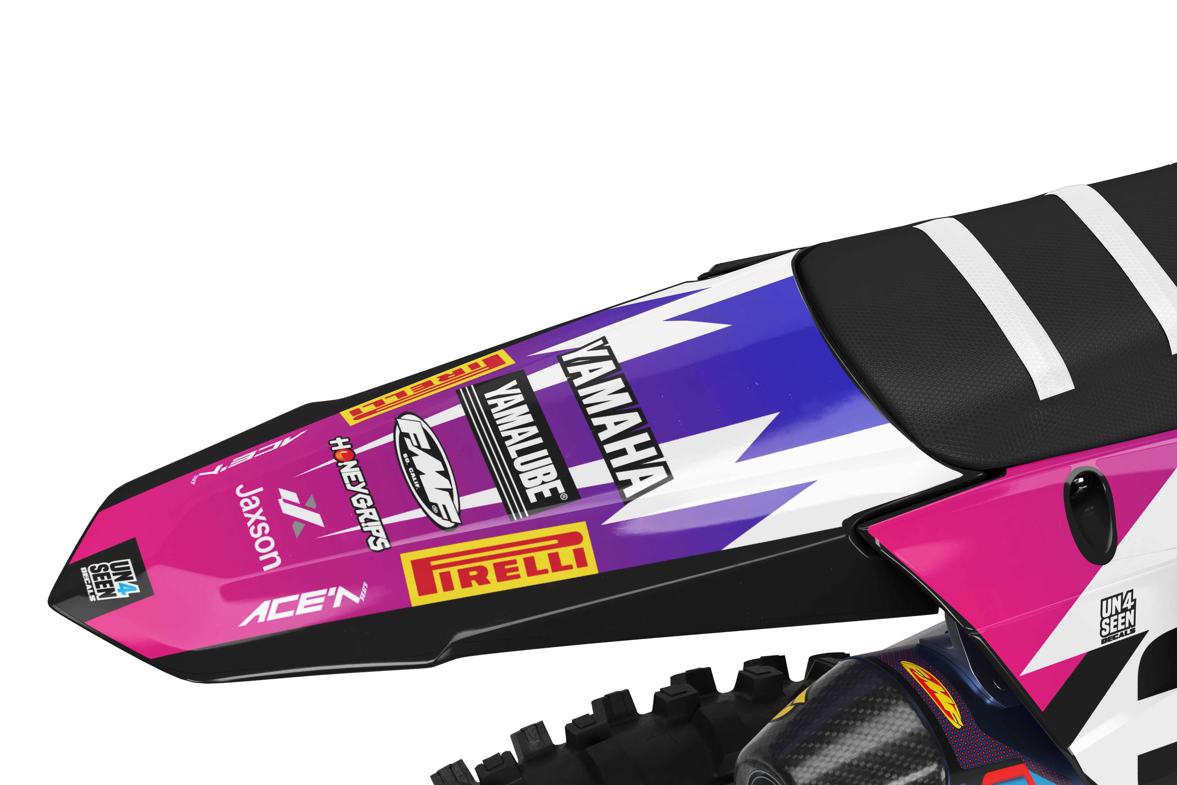 Yamaha Graphics Kit - Ziggy Pinks