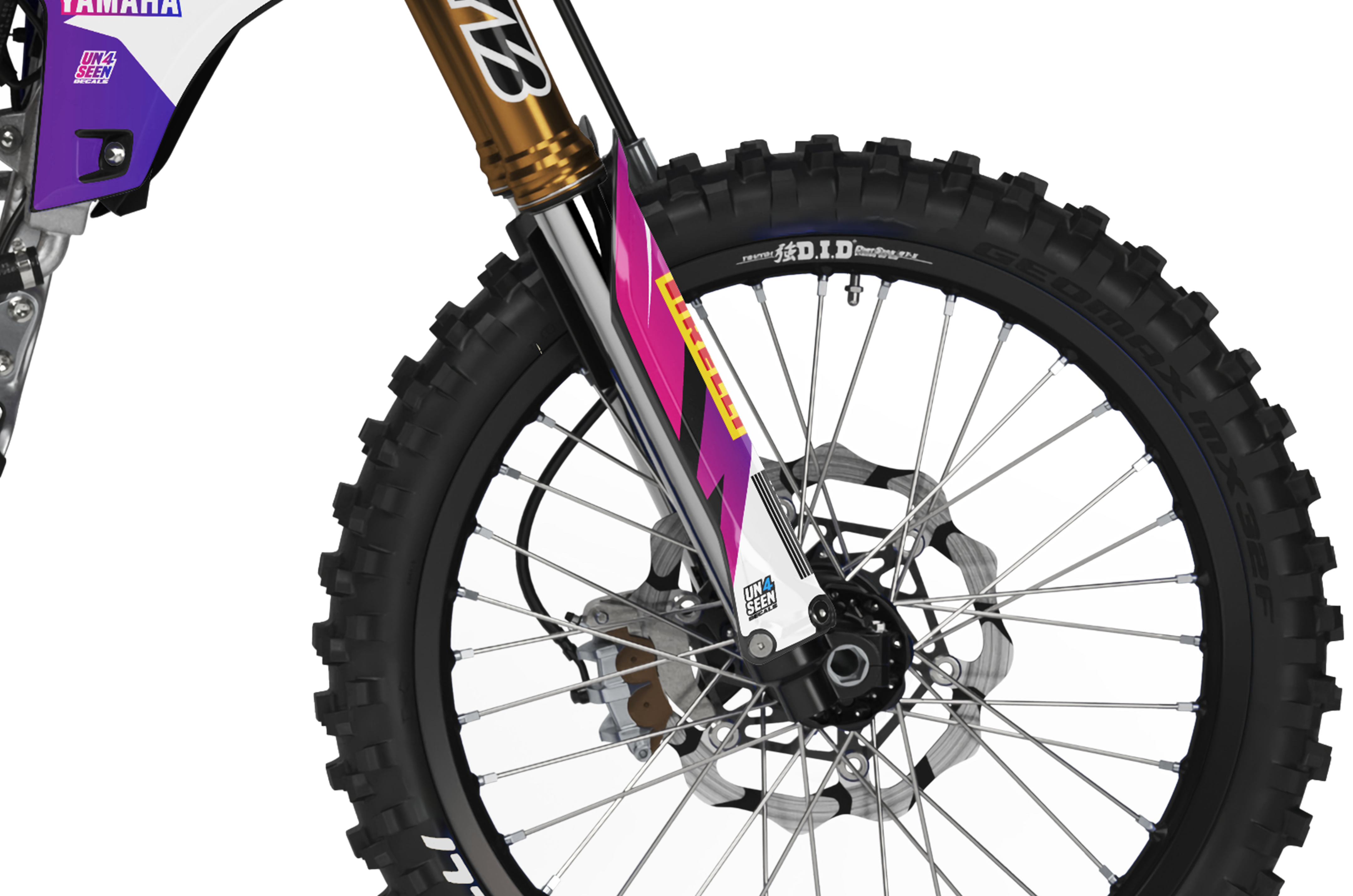 Yamaha Graphics Kit - Ziggy Pinks