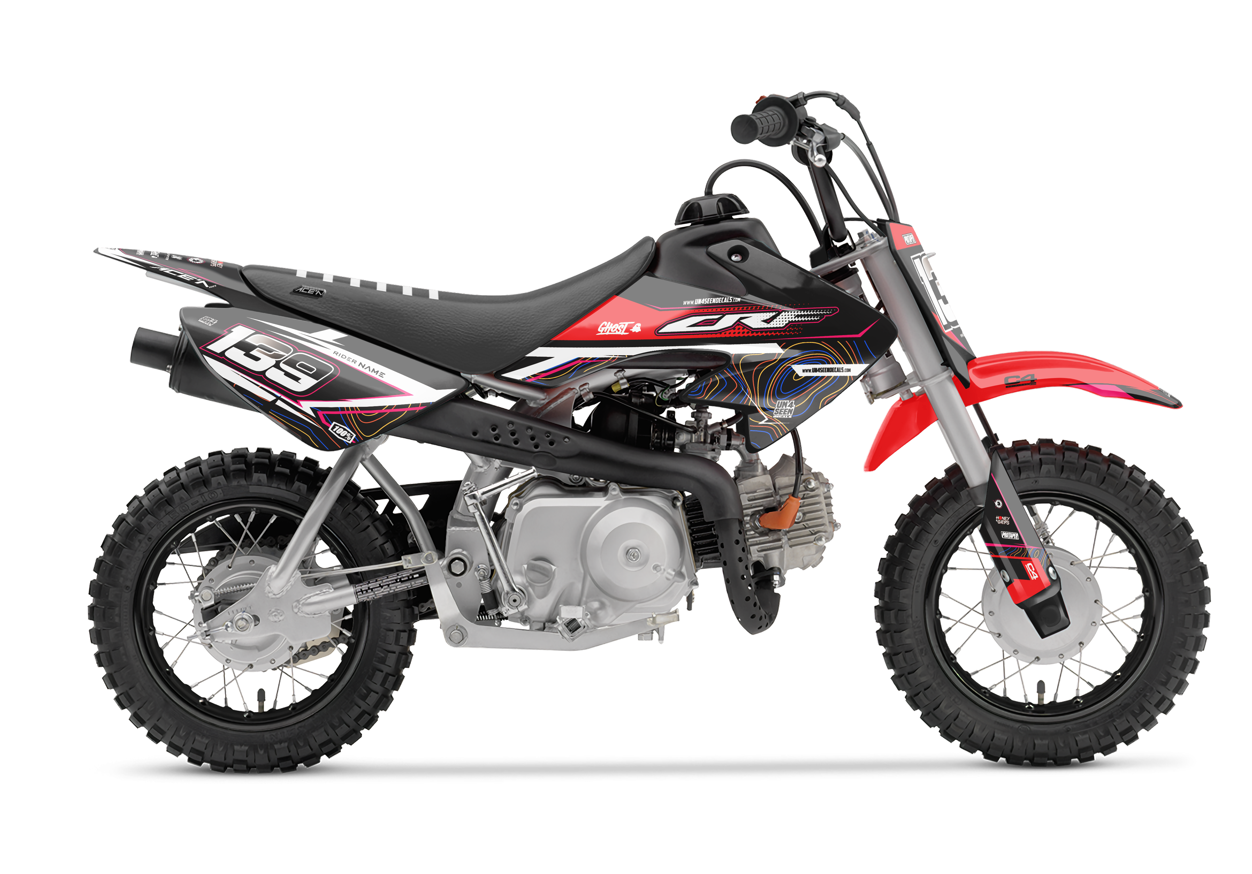 Honda Crf50 Graphics Kit - Jam