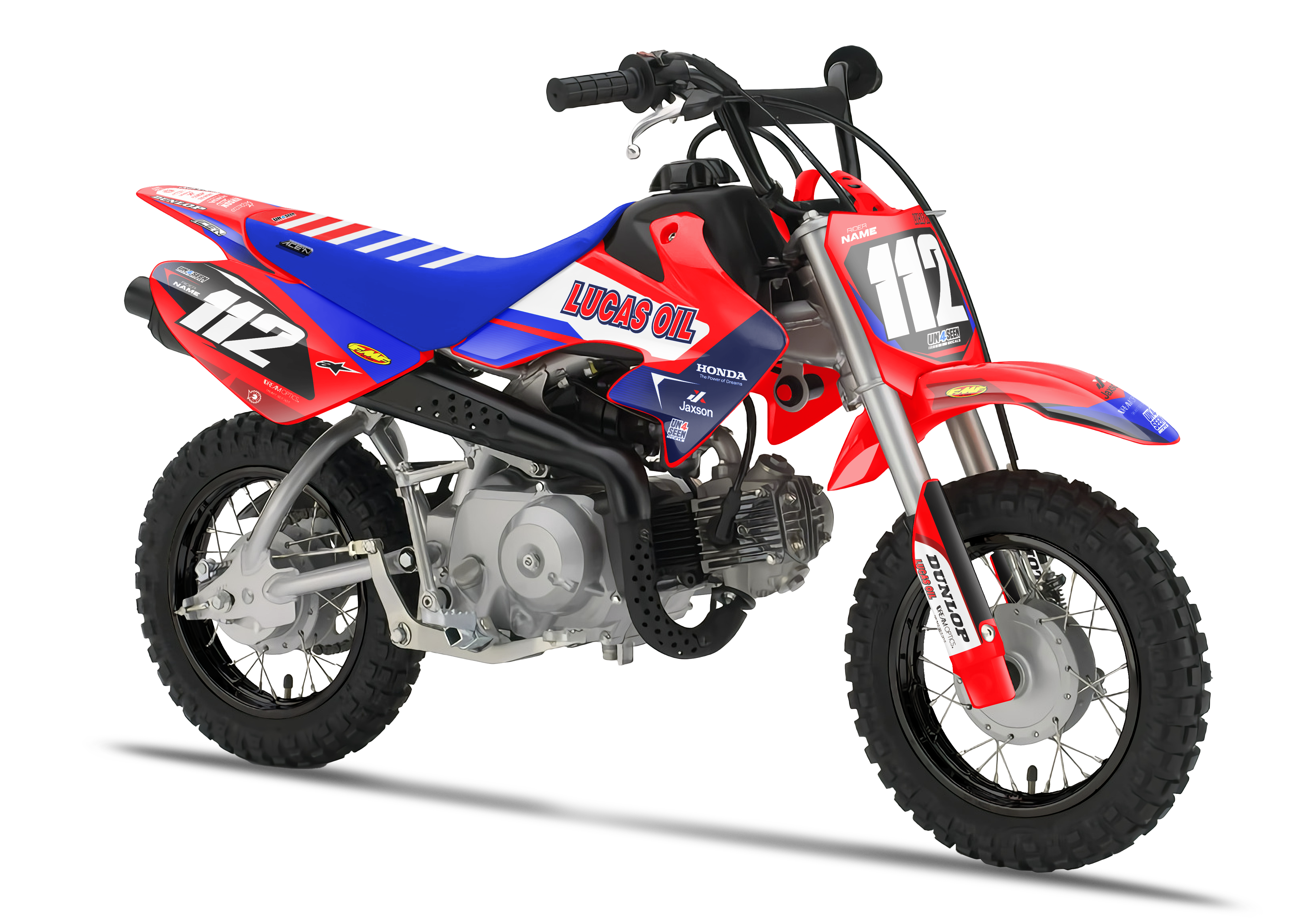 Crf50 Graphics Kit - Lucas Oil