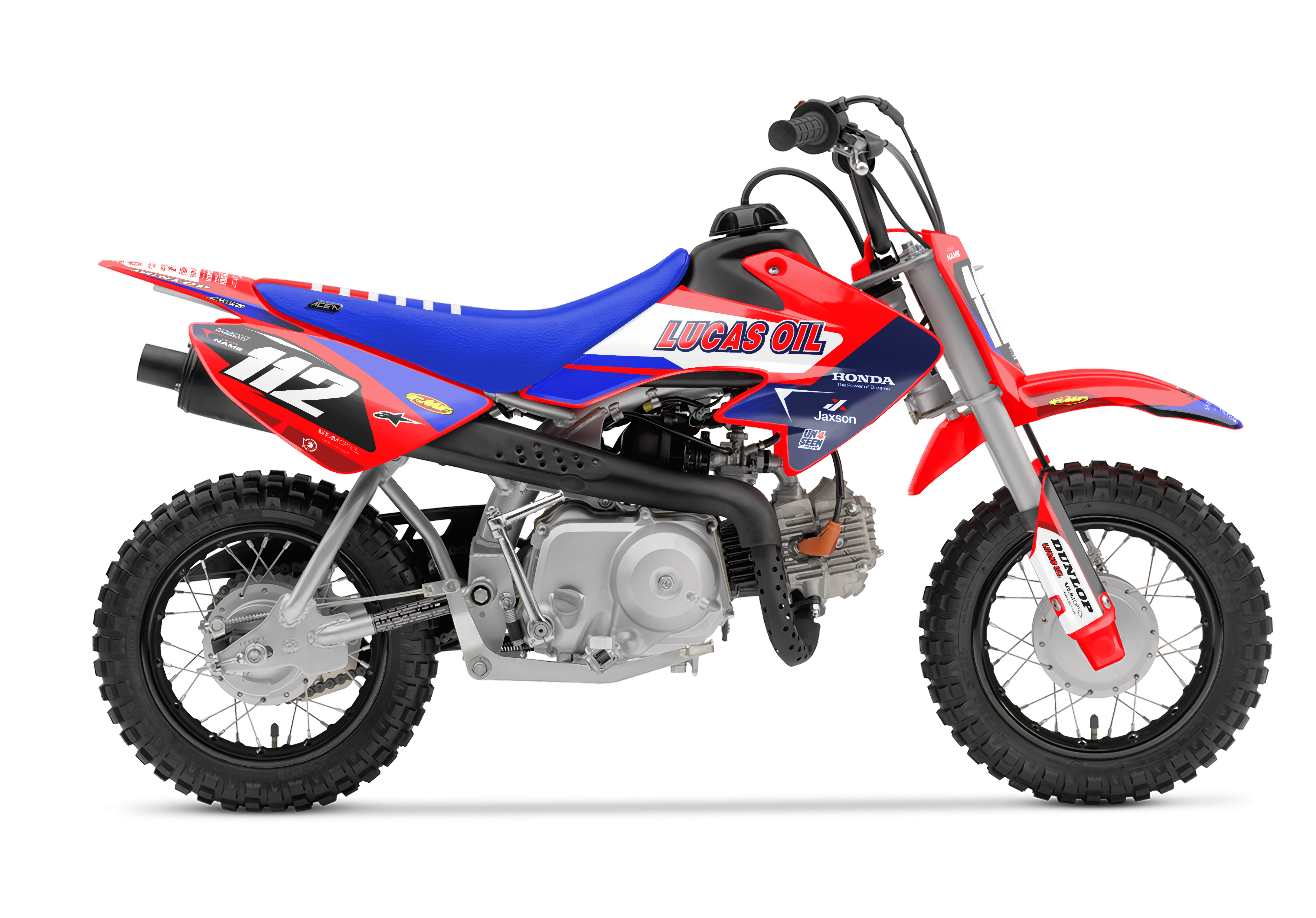 Crf50 Graphics Kit - Lucas Oil